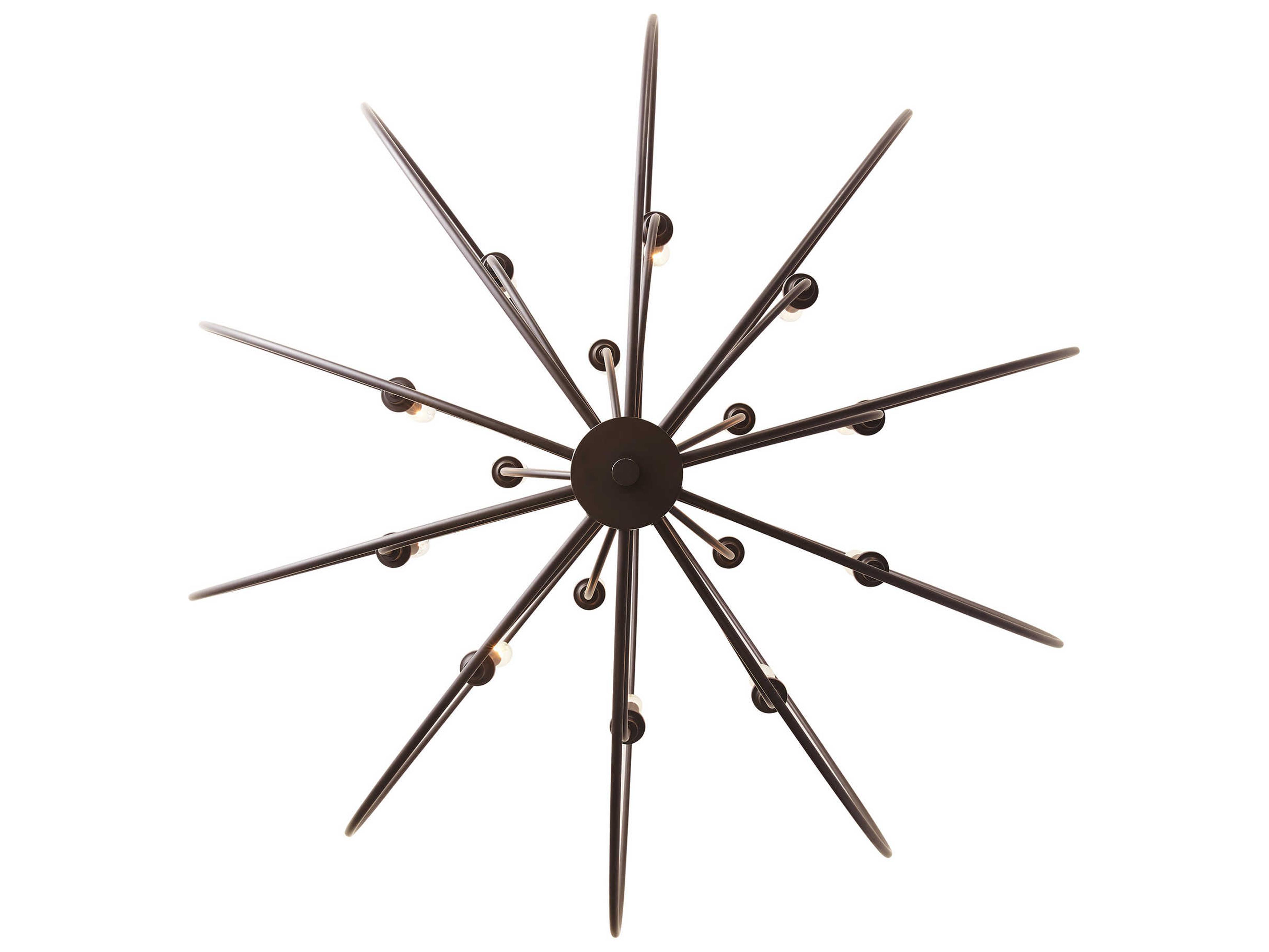 Livex Lighting Milania 15-Light Bronze Candelabra Round Chandelier