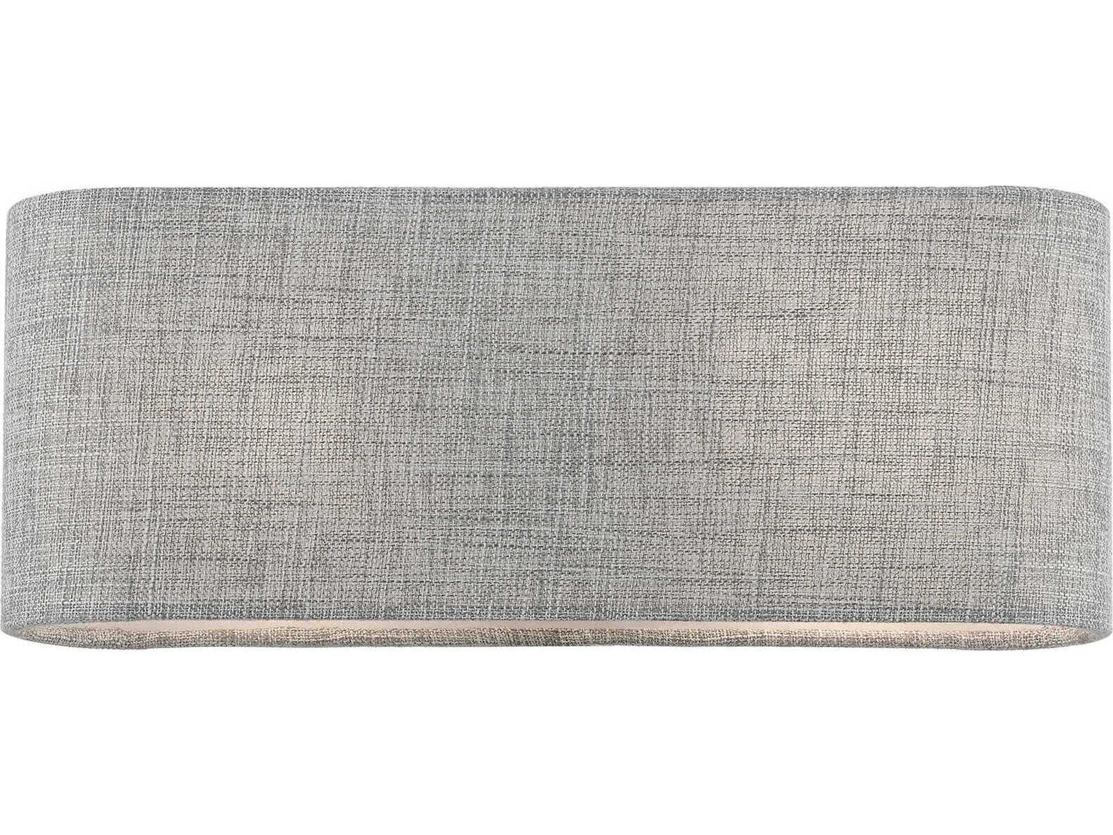 Dakota 2-Light Brushed Nickel Vanity Light