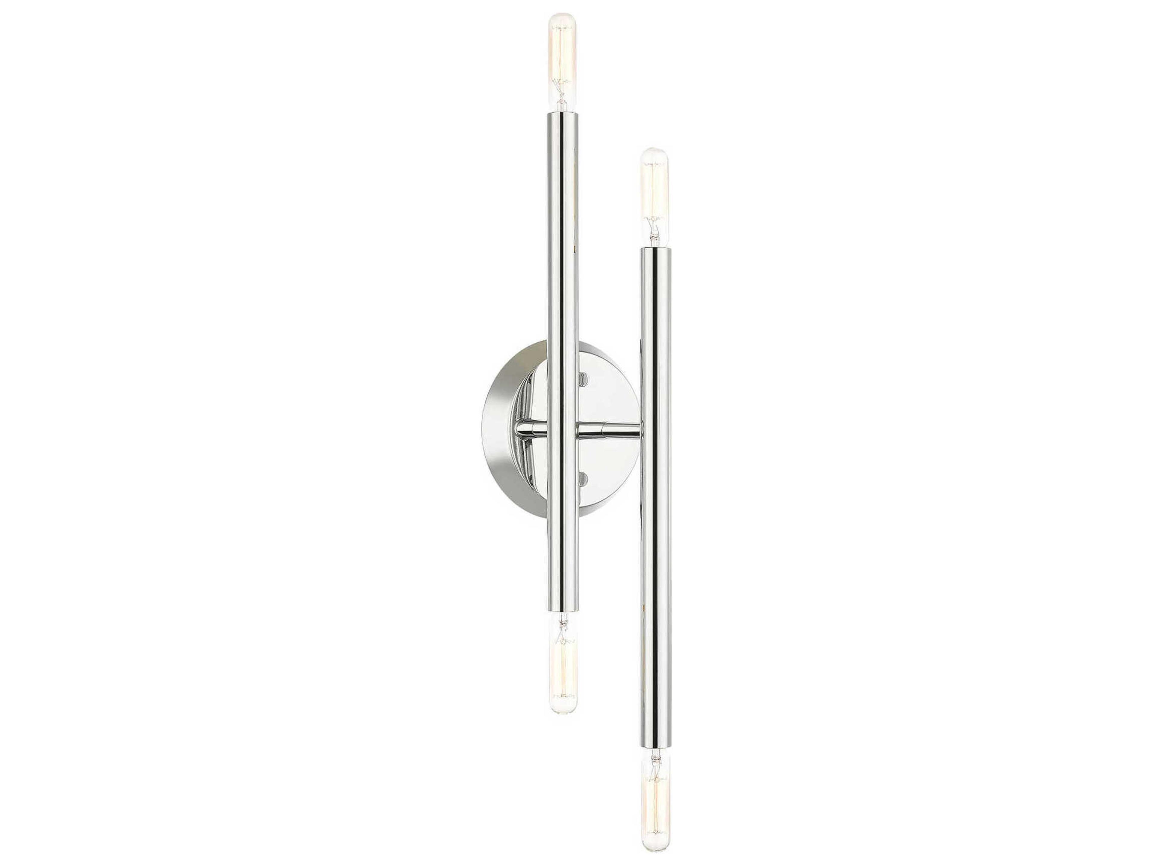 Soho 4-Light Polished Chrome Wall Sconce