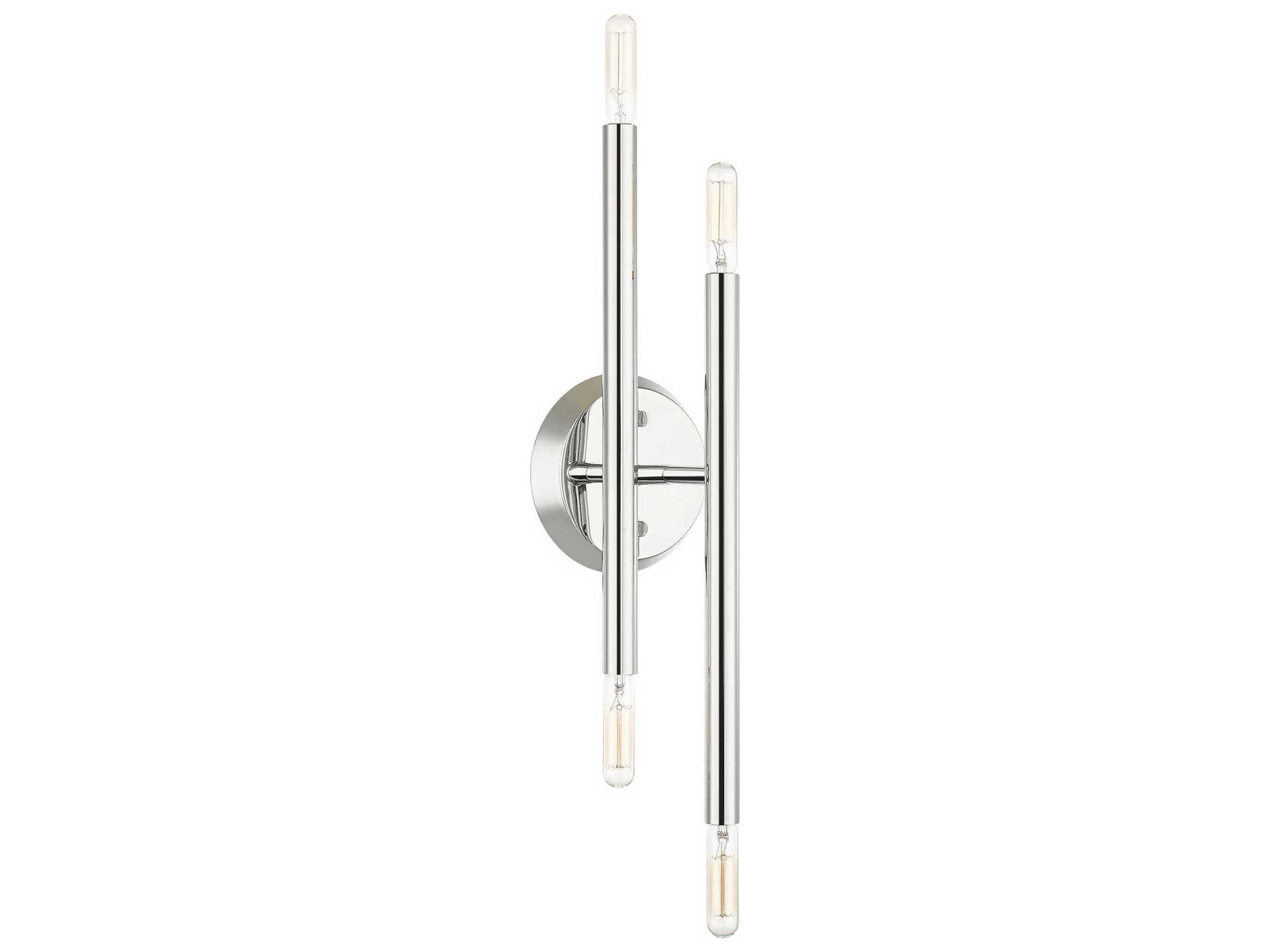 Livex Lighting Soho 4-Light Polished Chrome Wall Sconce