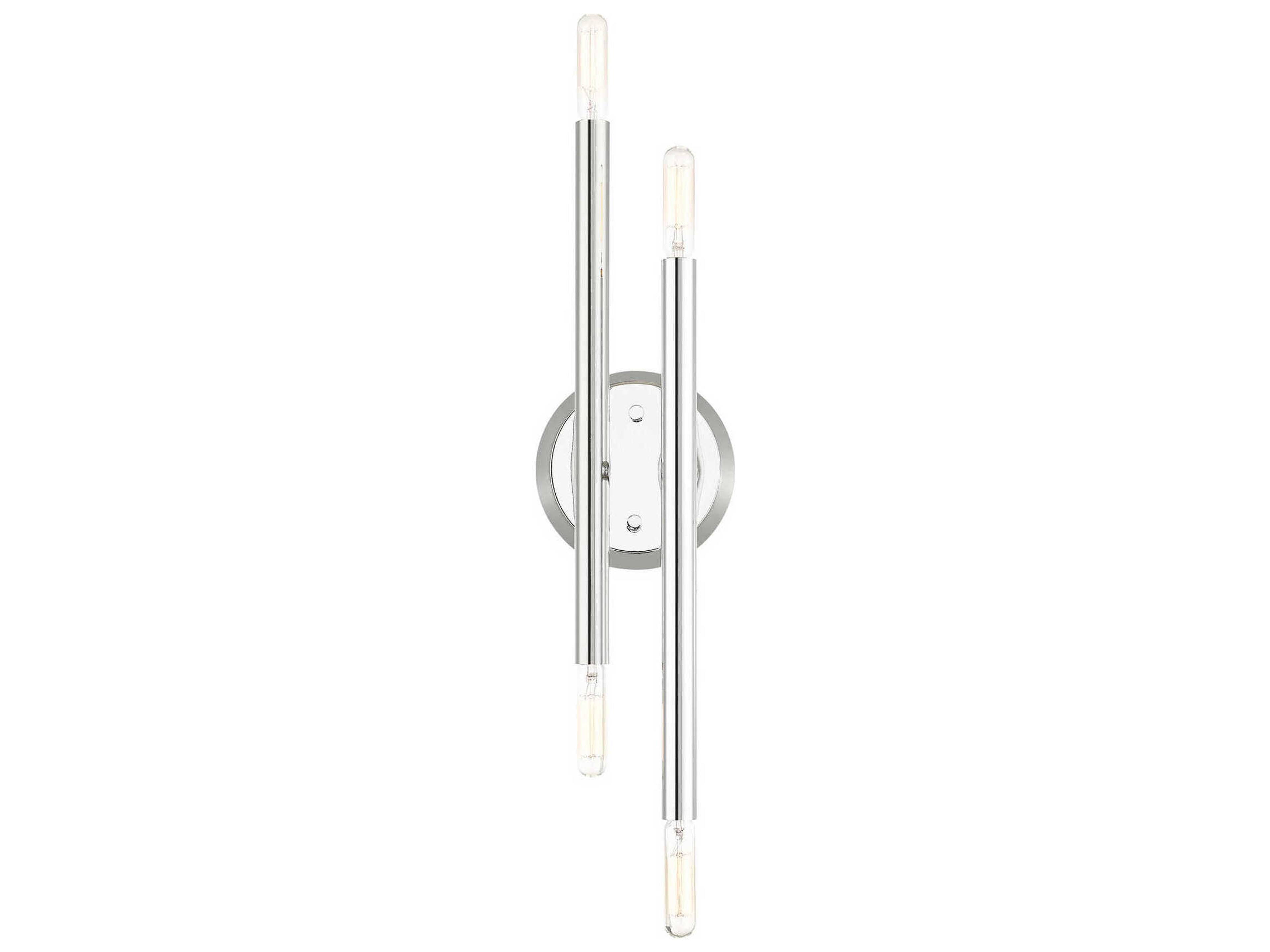 Livex Lighting Soho 4-Light Polished Chrome Wall Sconce