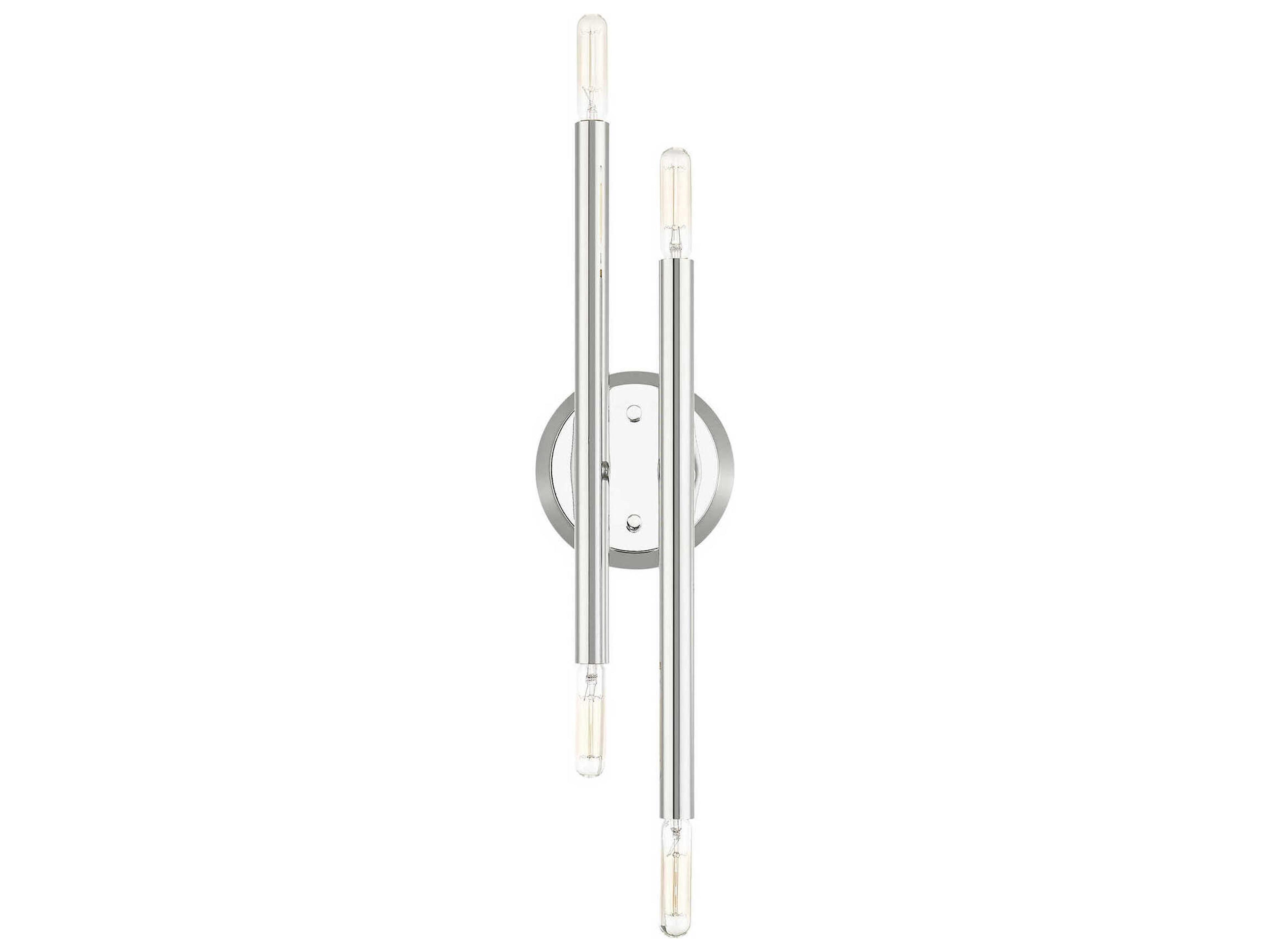 Livex Lighting Soho 4-Light Polished Chrome Wall Sconce