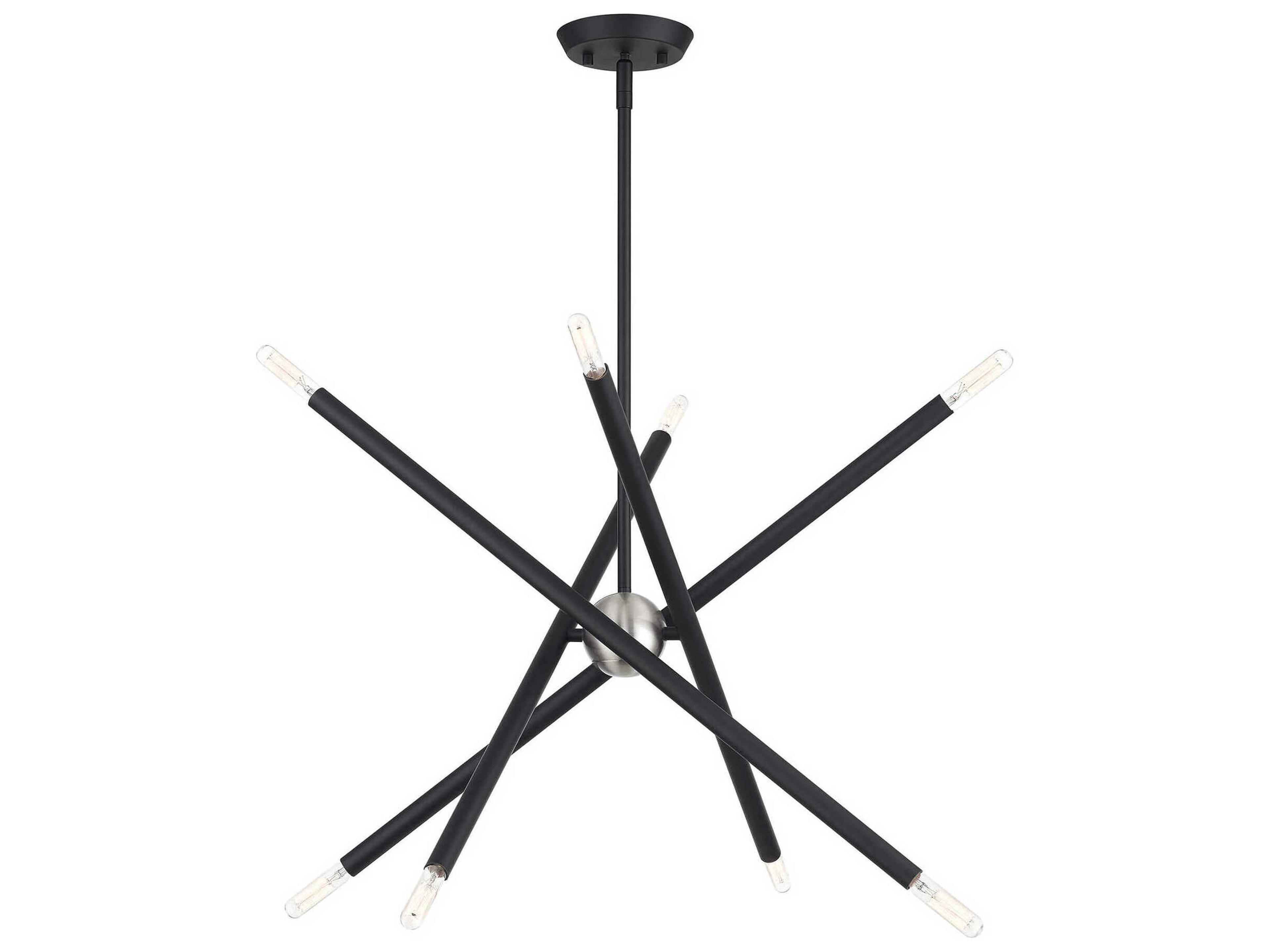 Soho 8-Light Black Chandelier