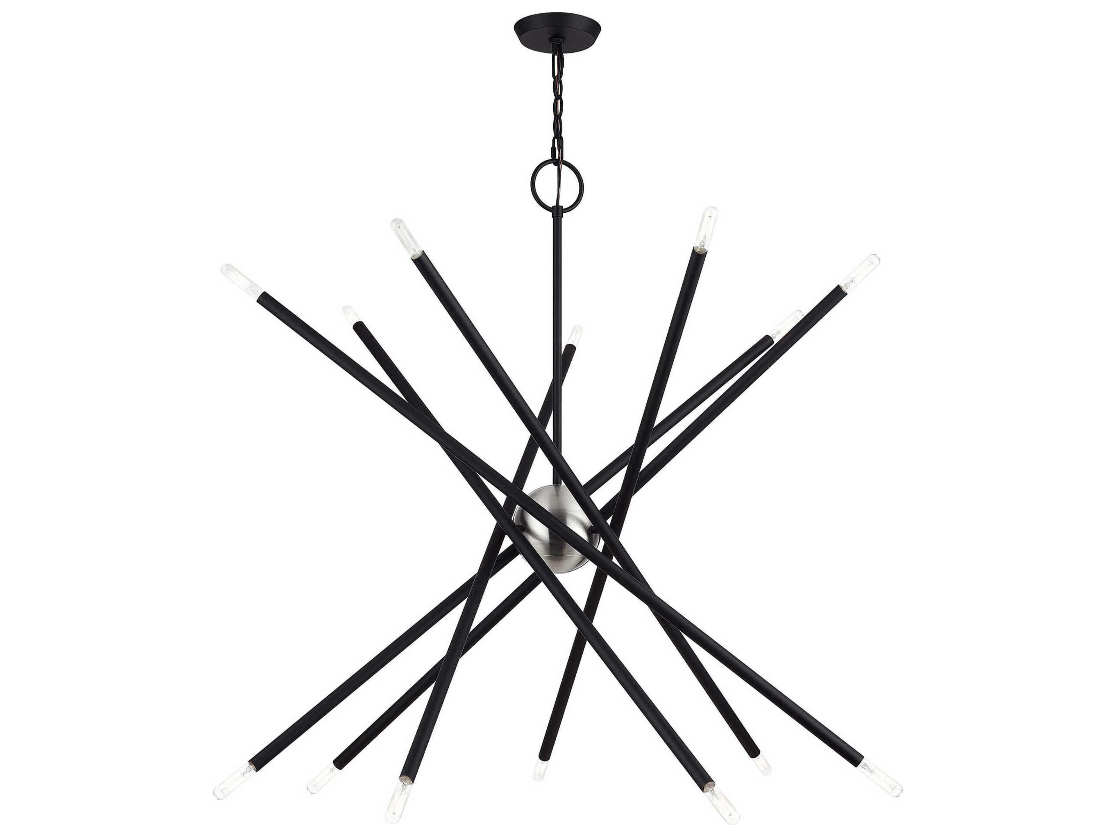 Soho 14-Light Black Chandelier
