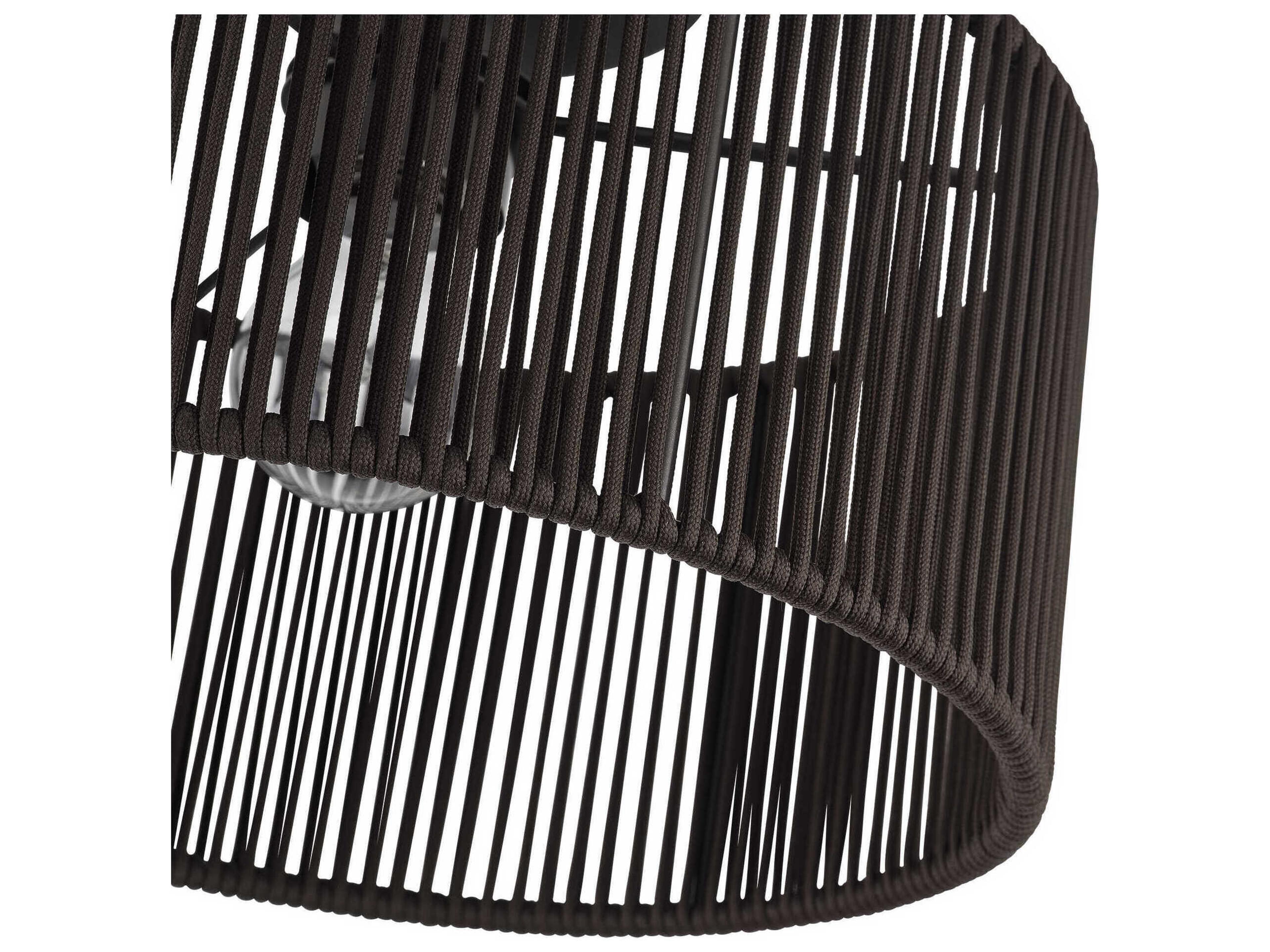 Livex Lighting Acordia 1-Light English Bronze Drum Semi Flush Mount