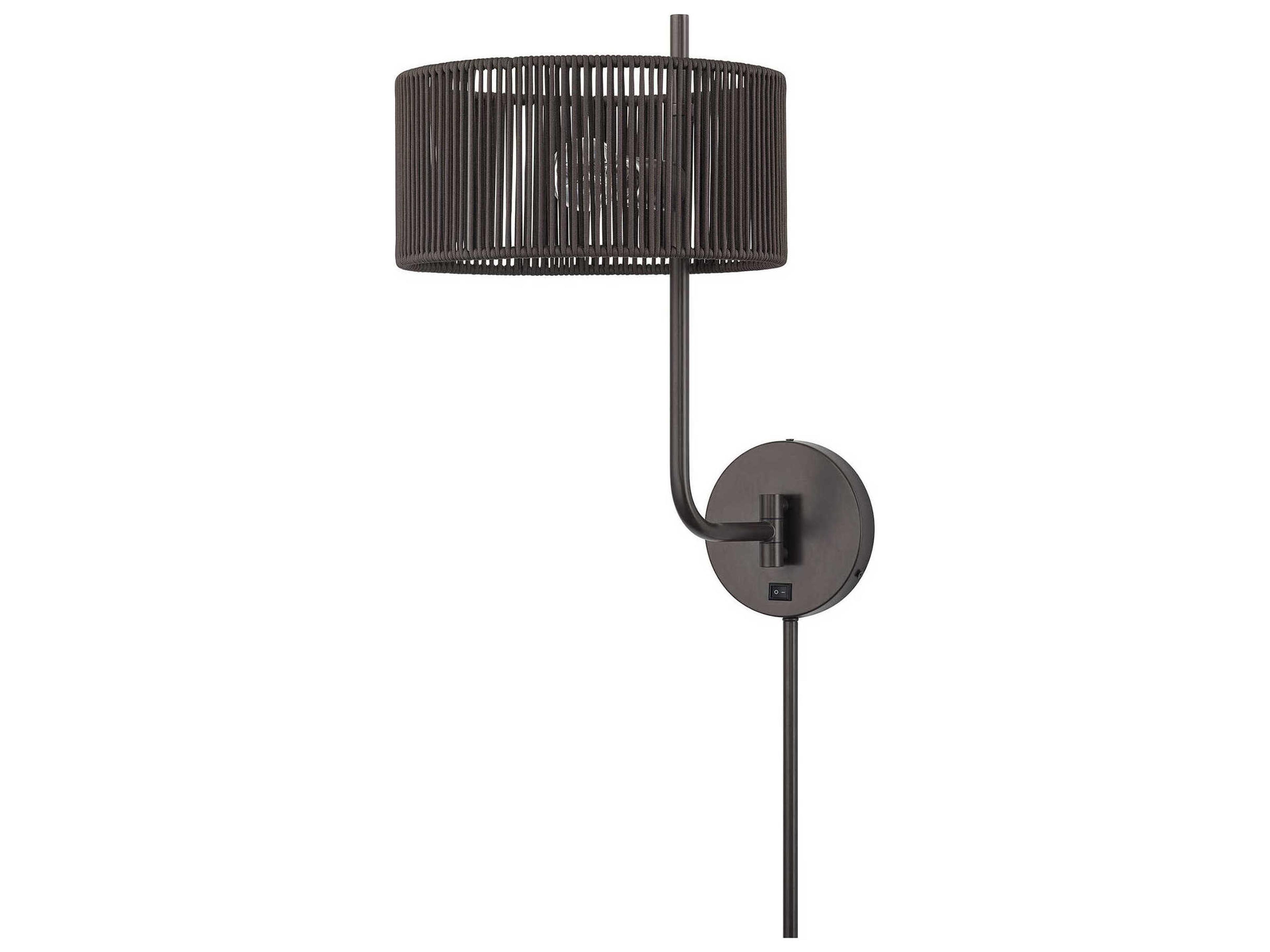 Livex Lighting Acordia 1-Light English Bronze Swing Wall Sconce