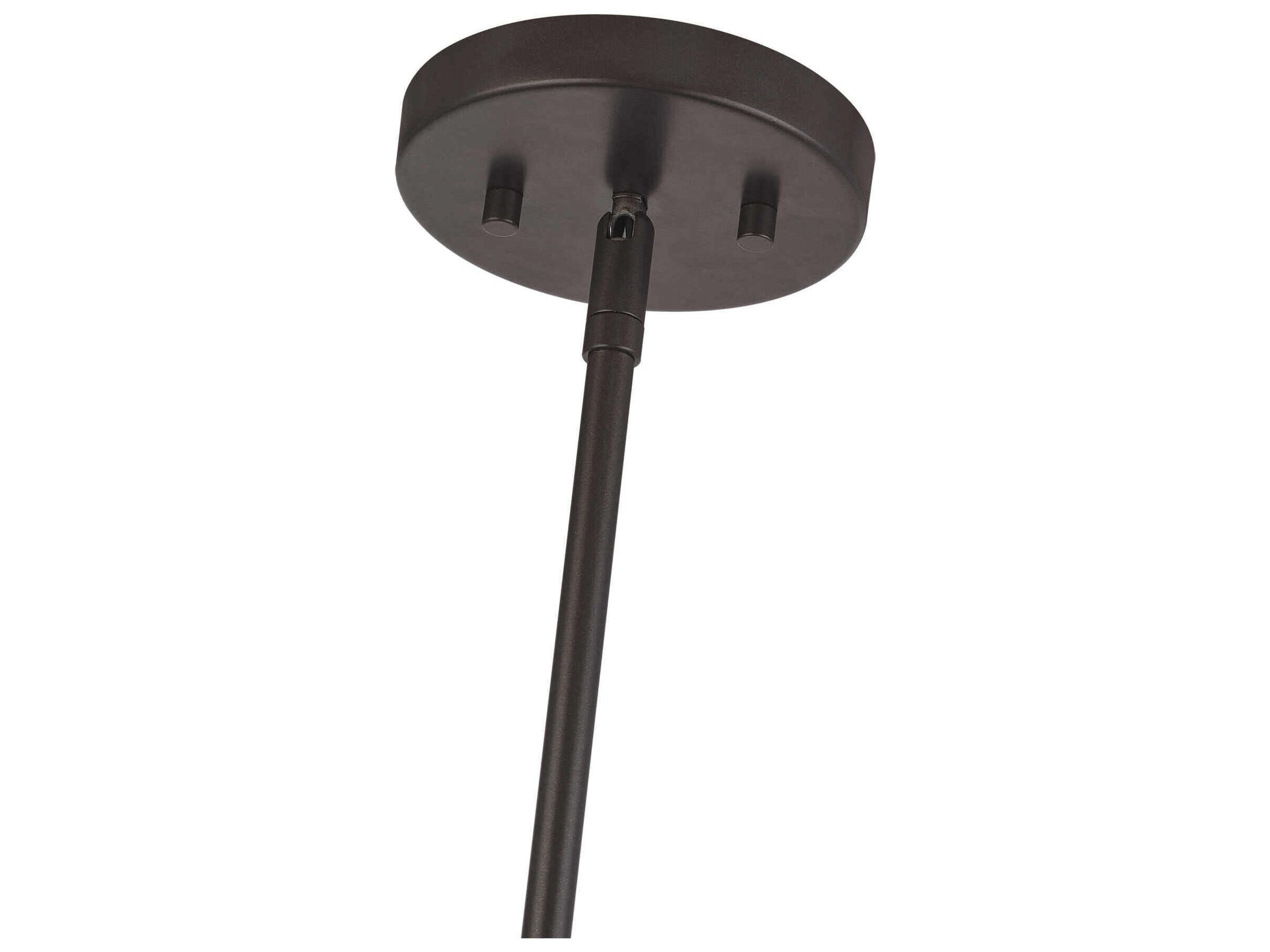 Livex Lighting Florell 1-Light English Bronze Drum Pendant