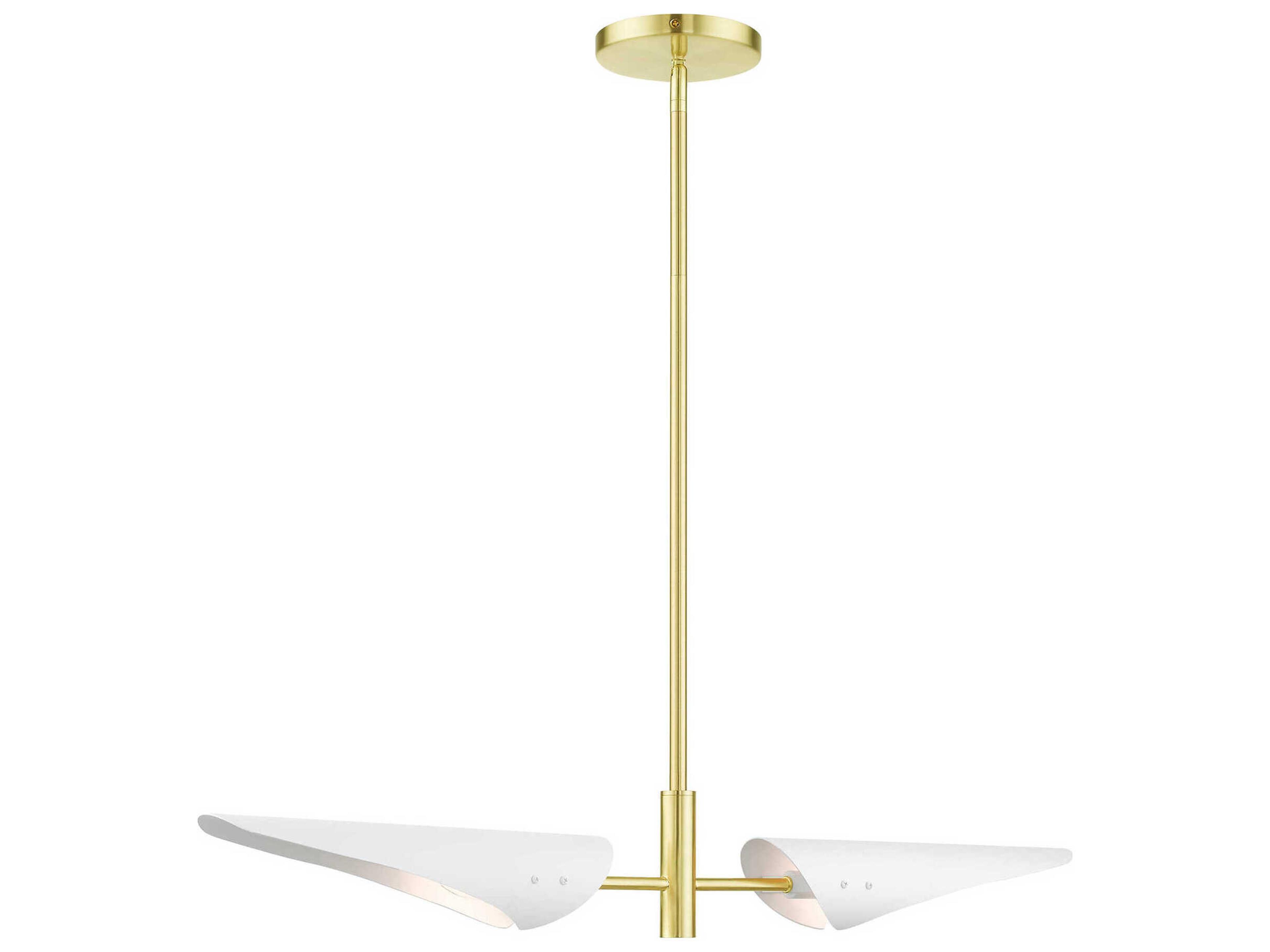 Capistrano 2-Light Satin Brass Island Pendant