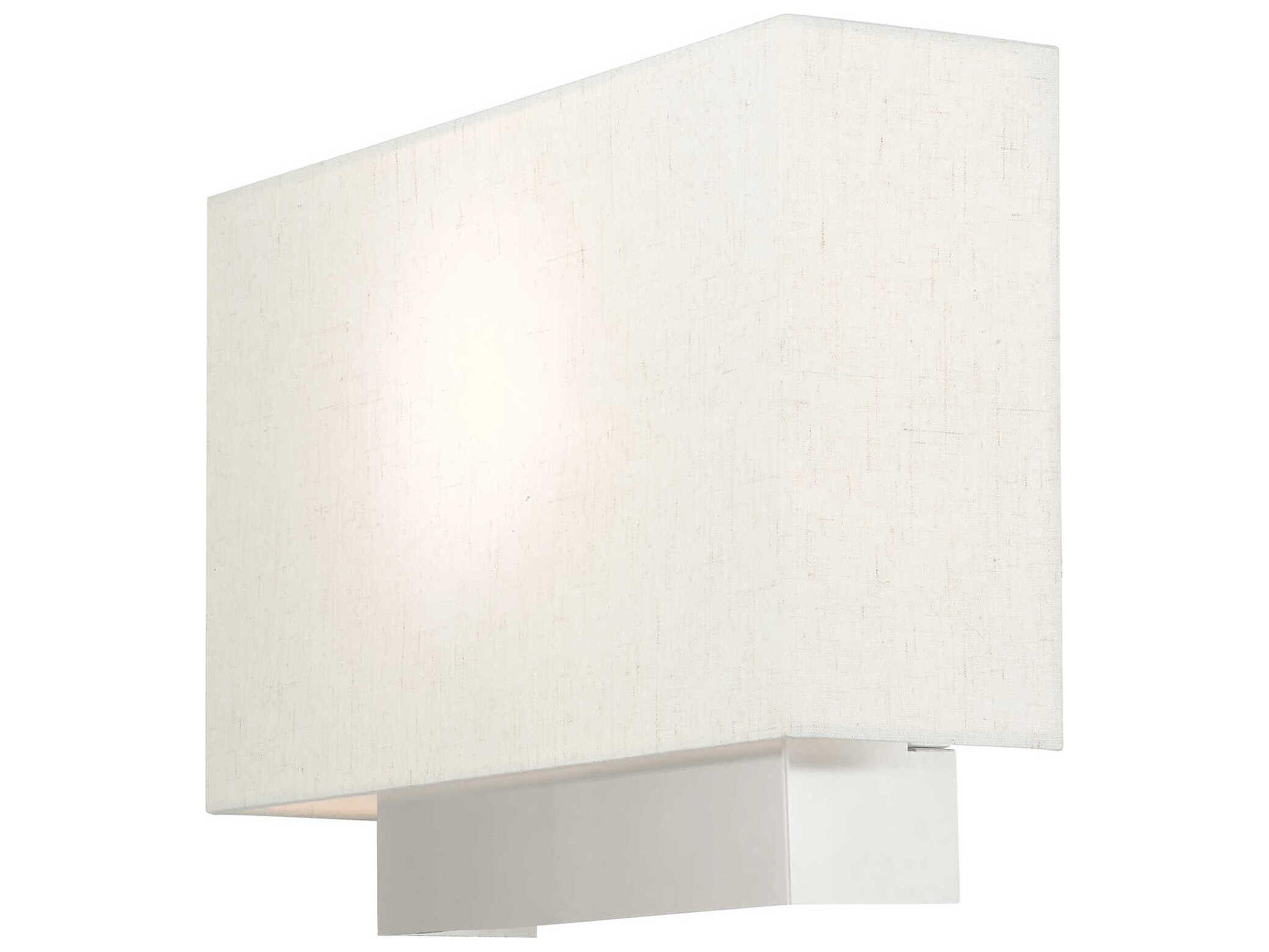 Livex Lighting Meadow 1-Light Brushed Nickel Wall Sconce