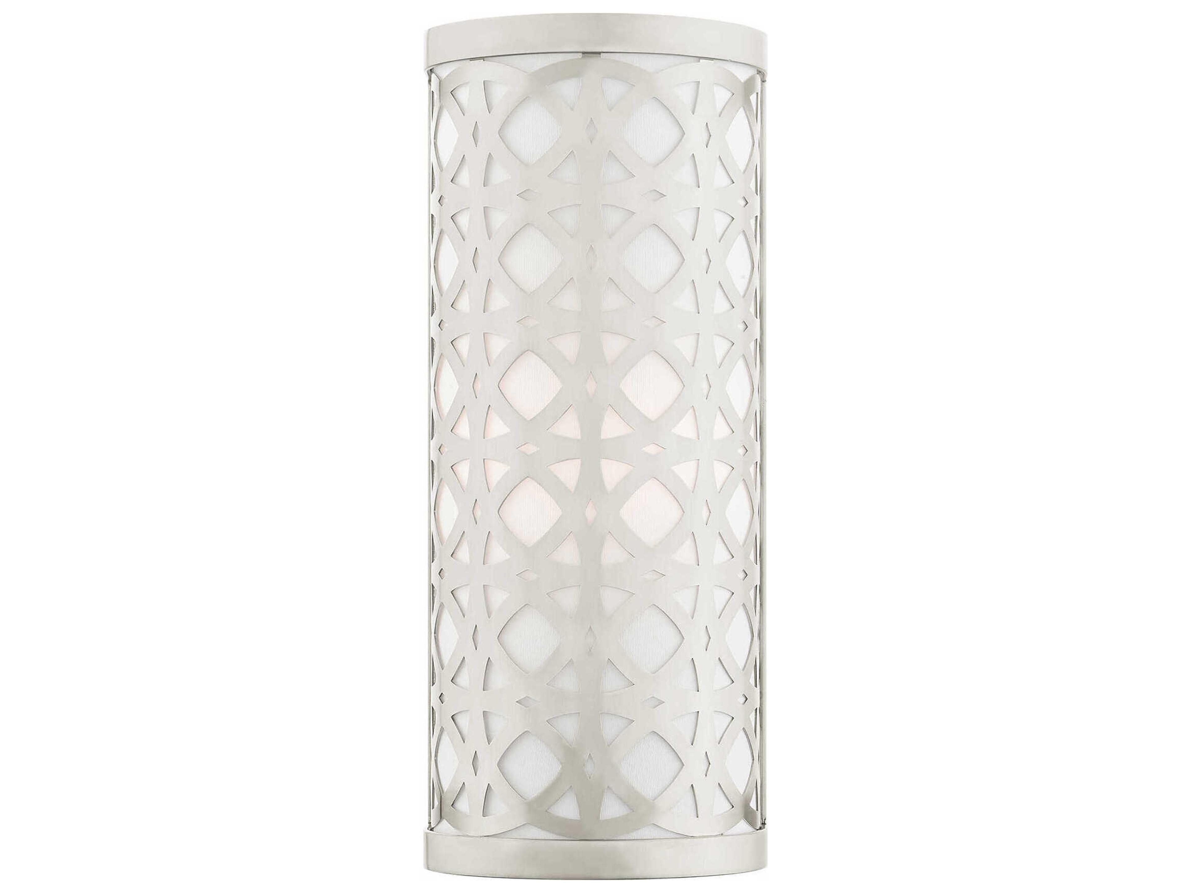 Calinda 1-Light Brushed Nickel Wall Sconce