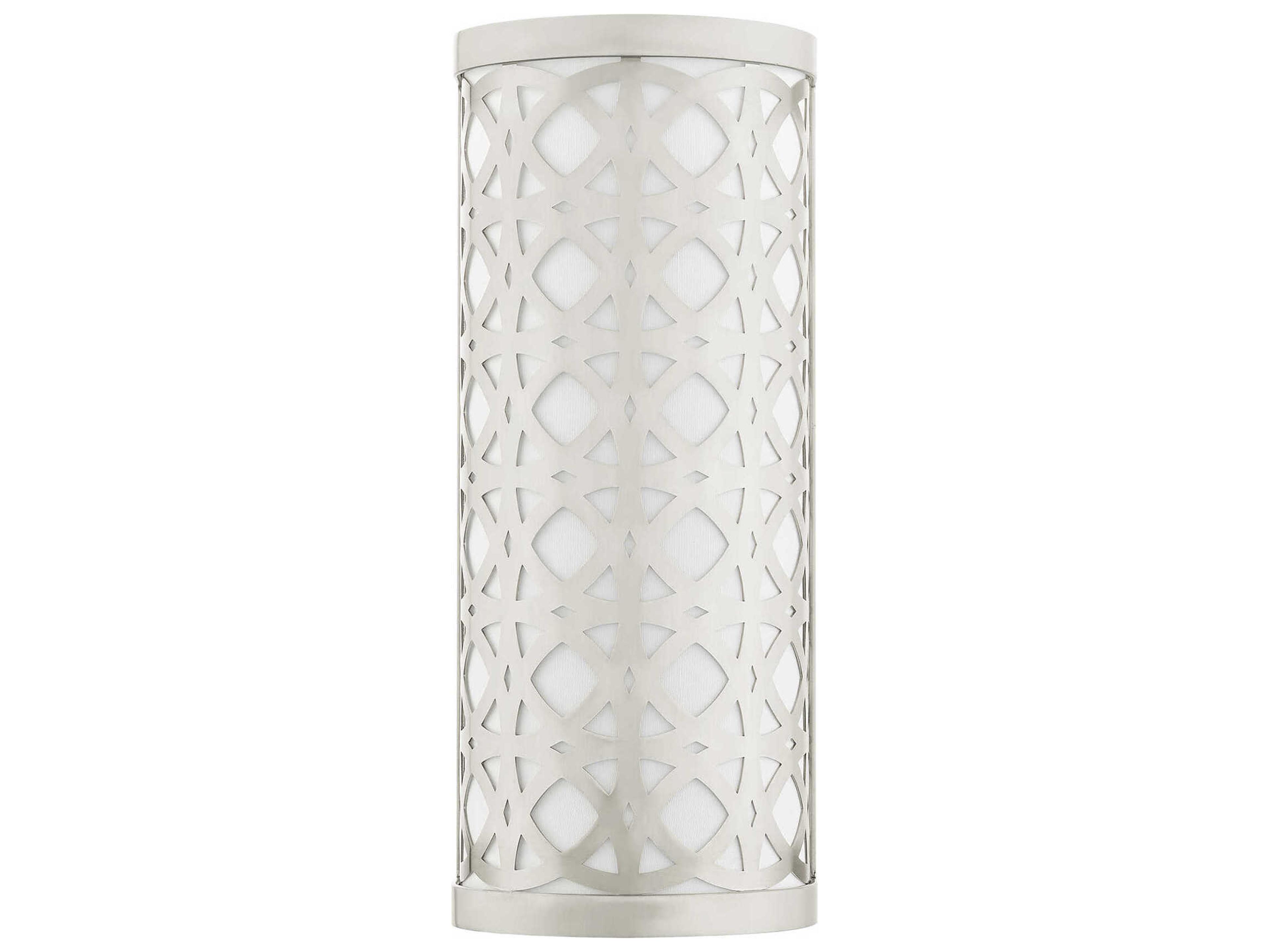 Livex Lighting Calinda 1-Light Brushed Nickel Wall Sconce