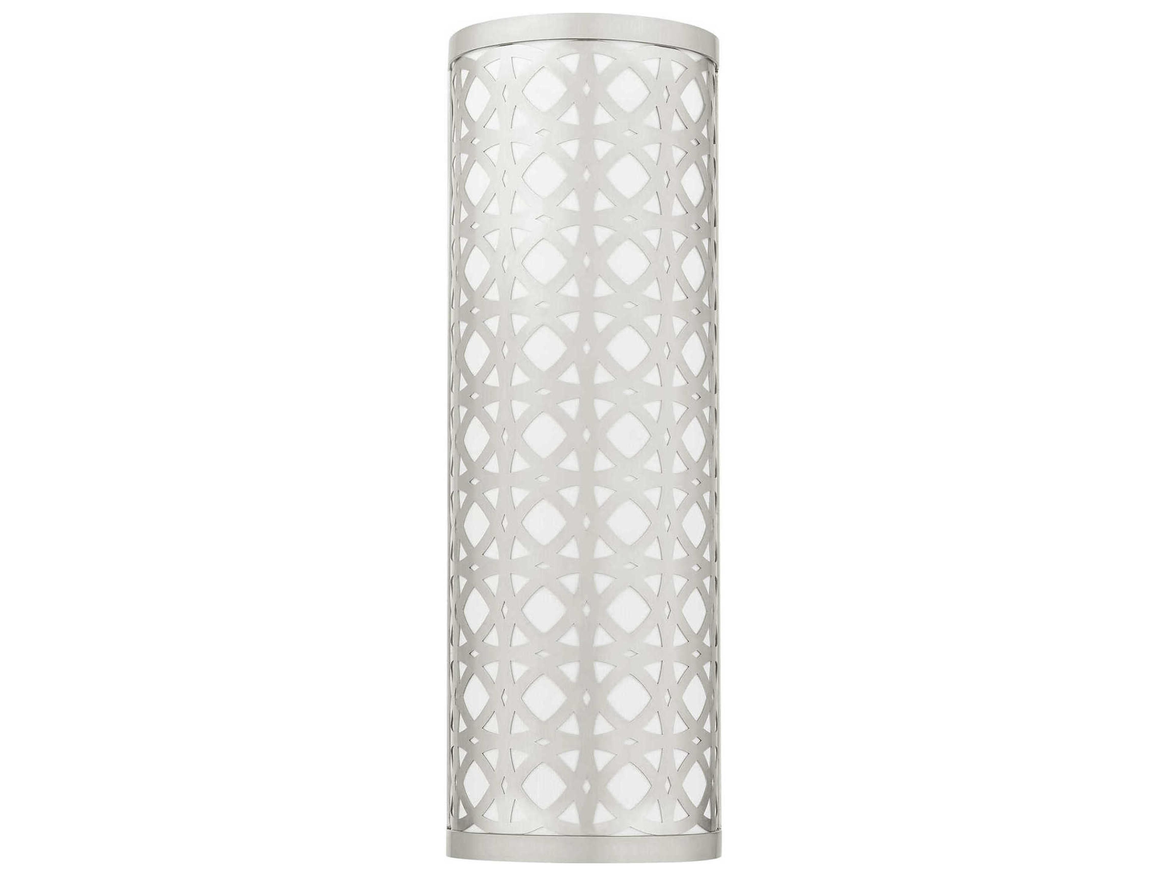 Livex Lighting Calinda 2-Light Brushed Nickel Wall Sconce