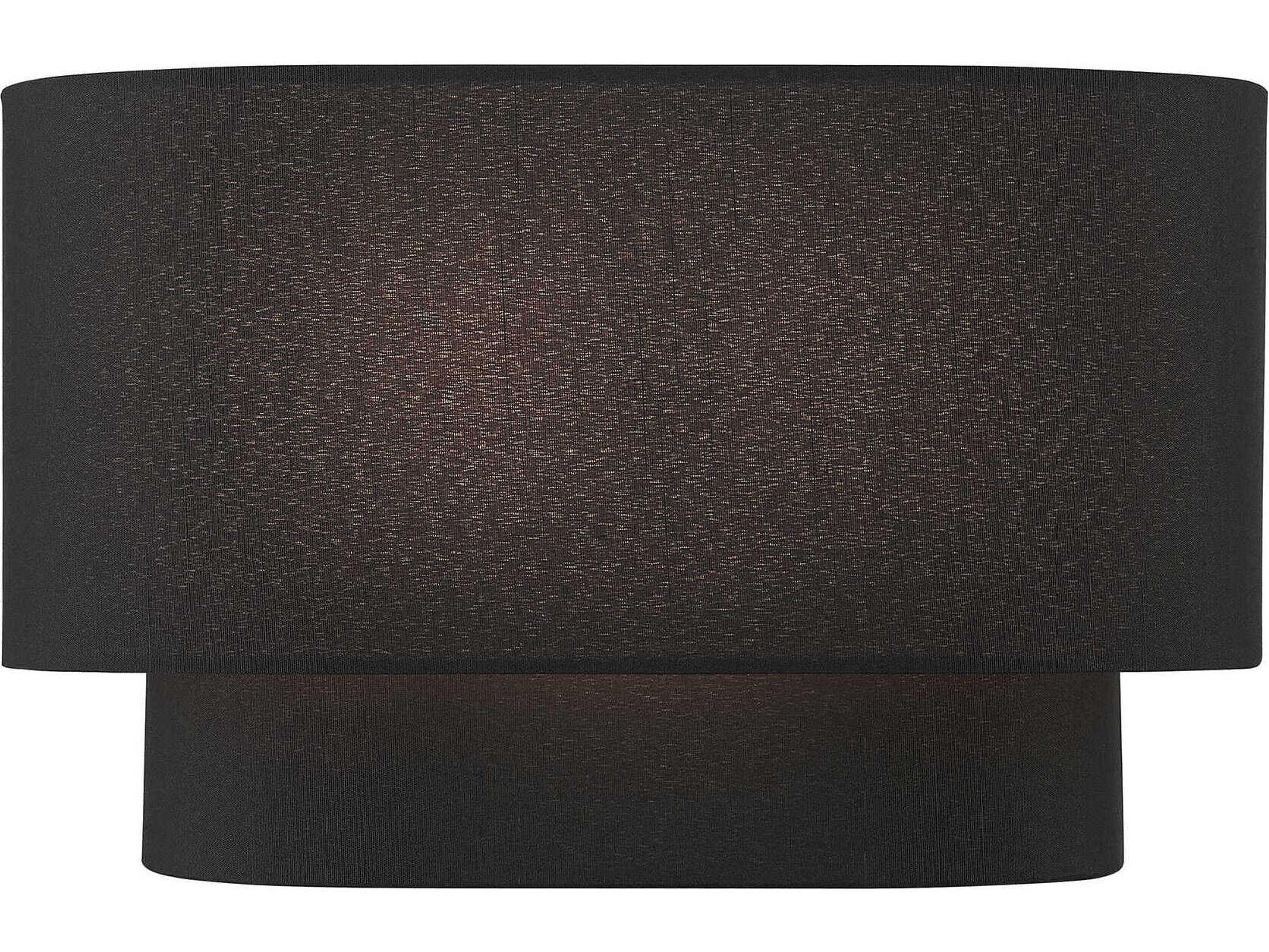 Bainbridge 2-Light Black Wall Sconce