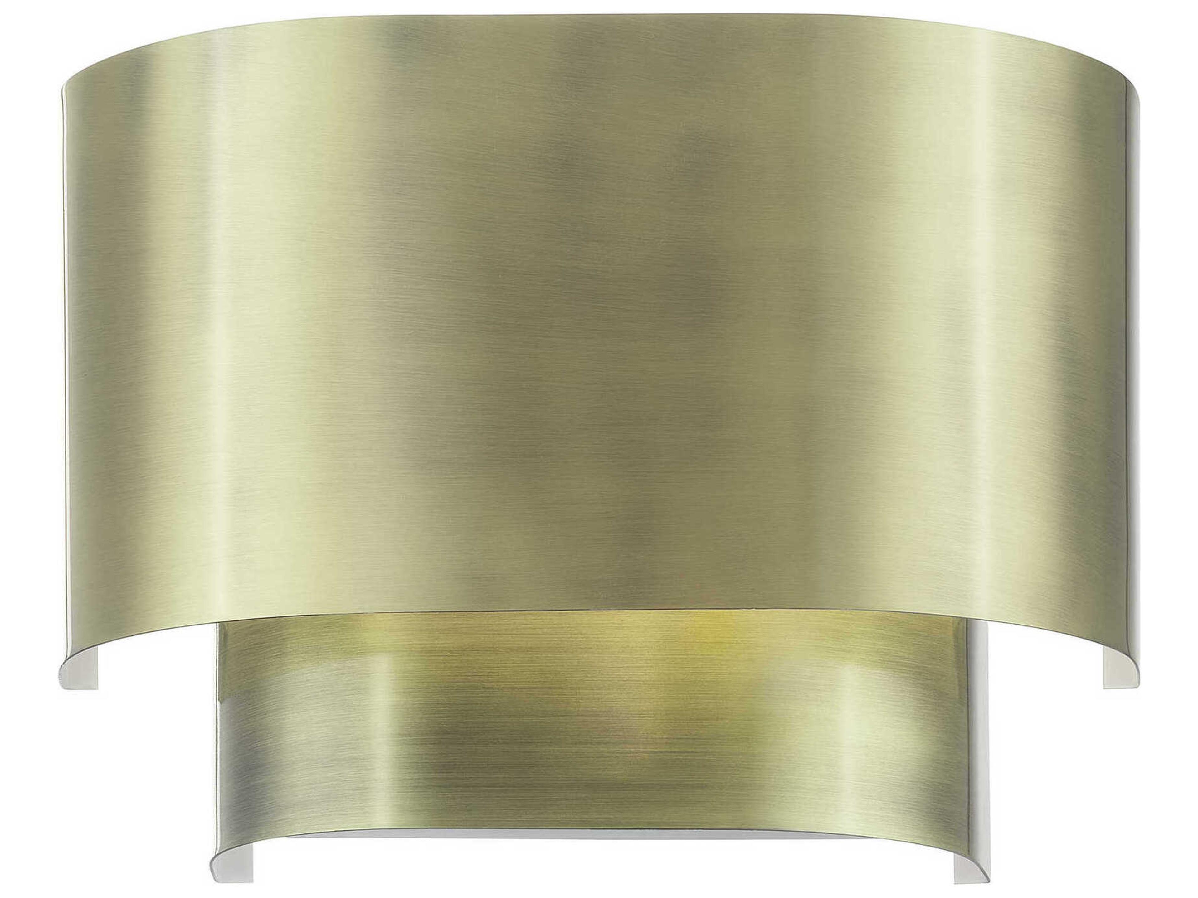 Livex Lighting Springview 1-Light Antique Brass Wall Sconce