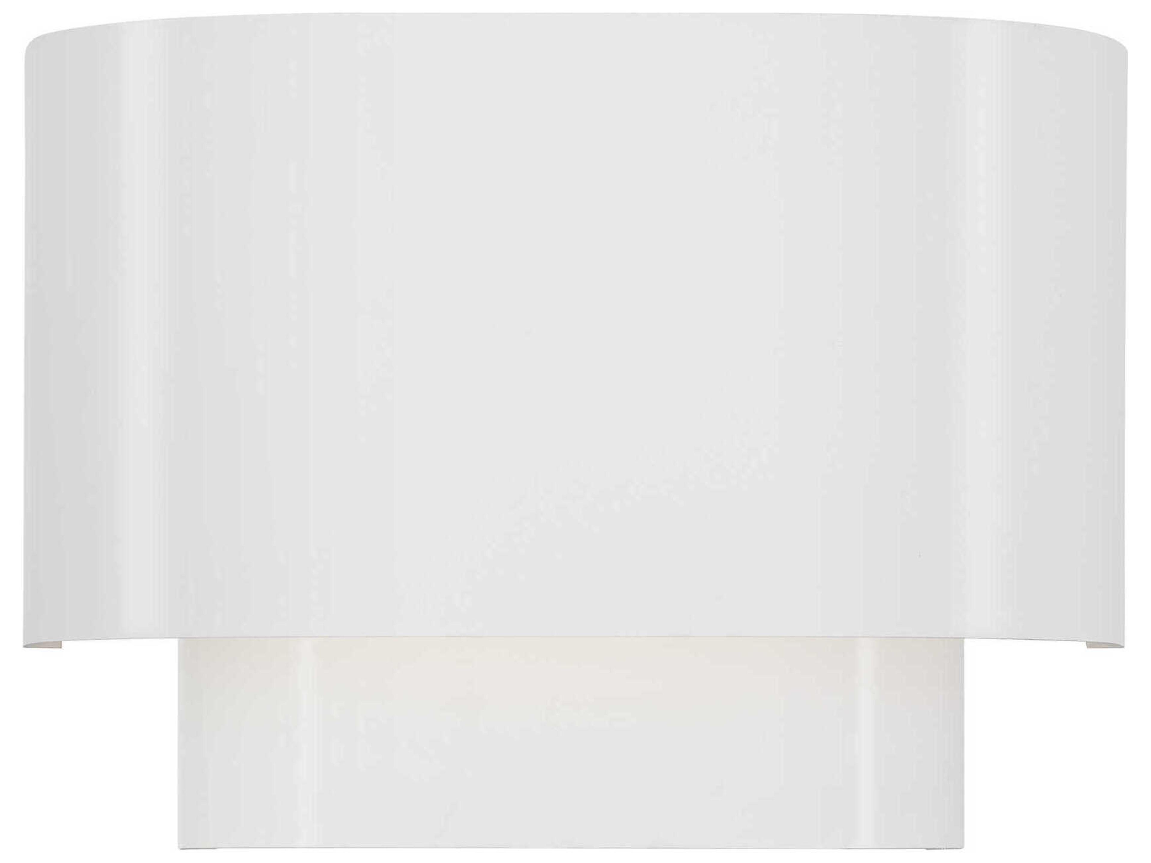 Springview 1-Light White Wall Sconce