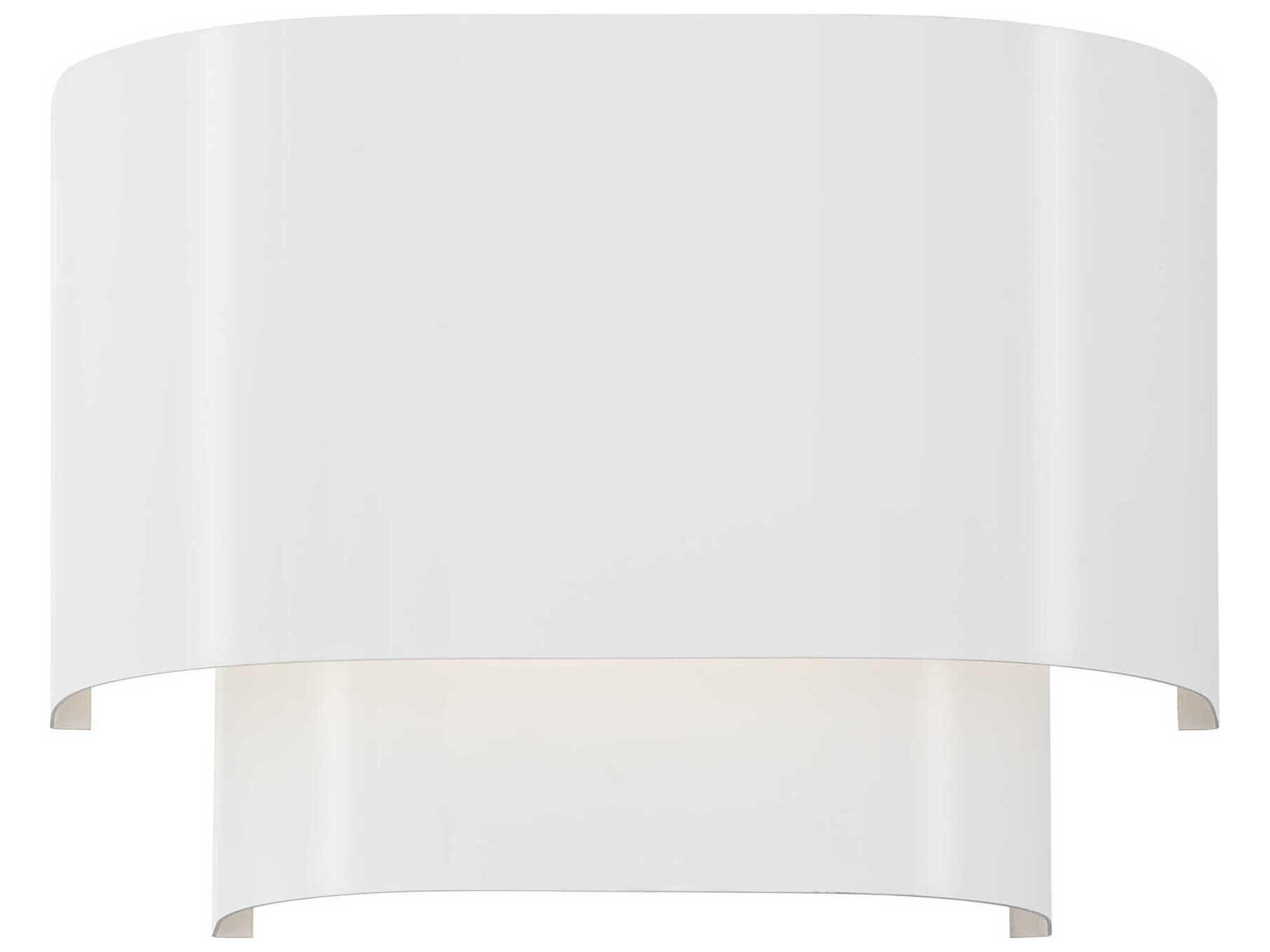 Livex Lighting Springview 1-Light White Wall Sconce