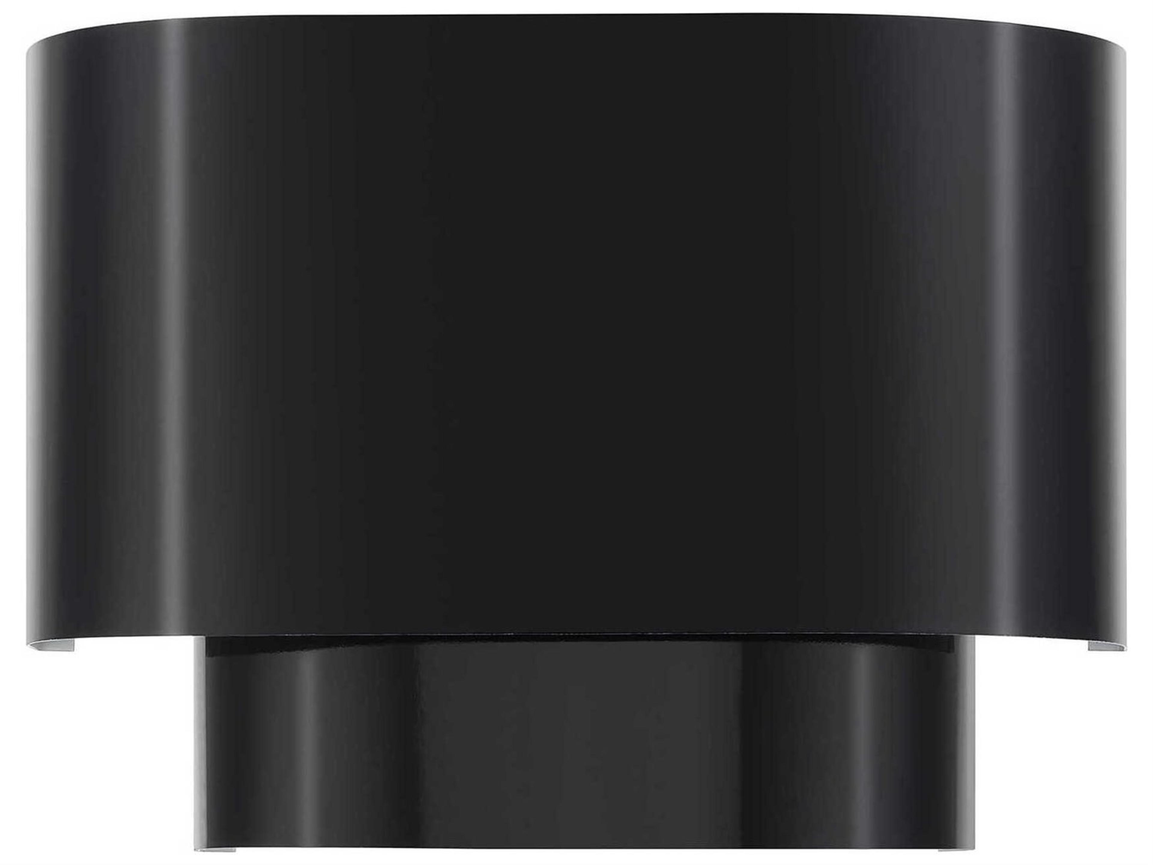 Springview 1-Light Shiny Black Wall Sconce