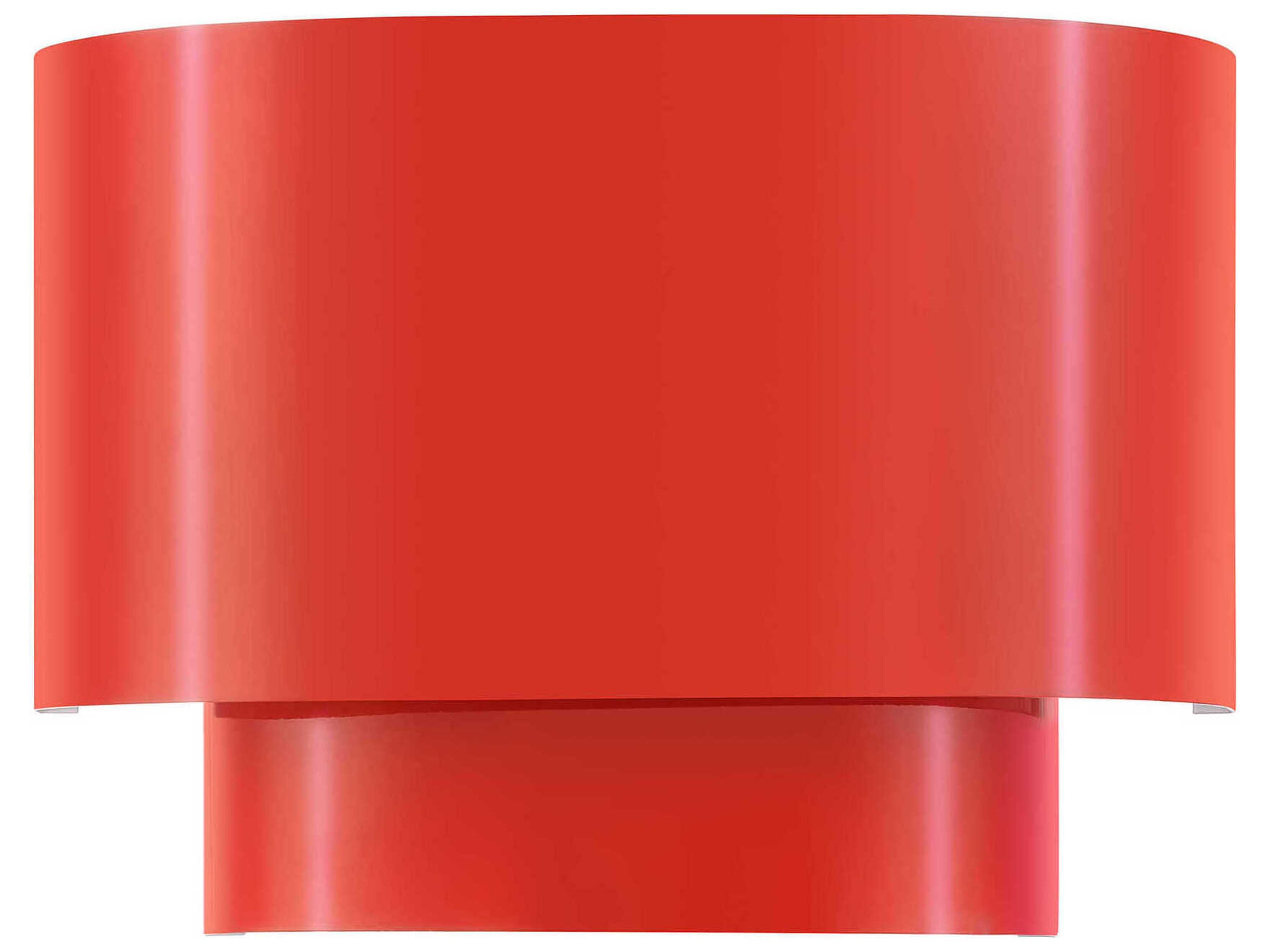 Livex Lighting Springview 1-Light Shiny Red Wall Sconce