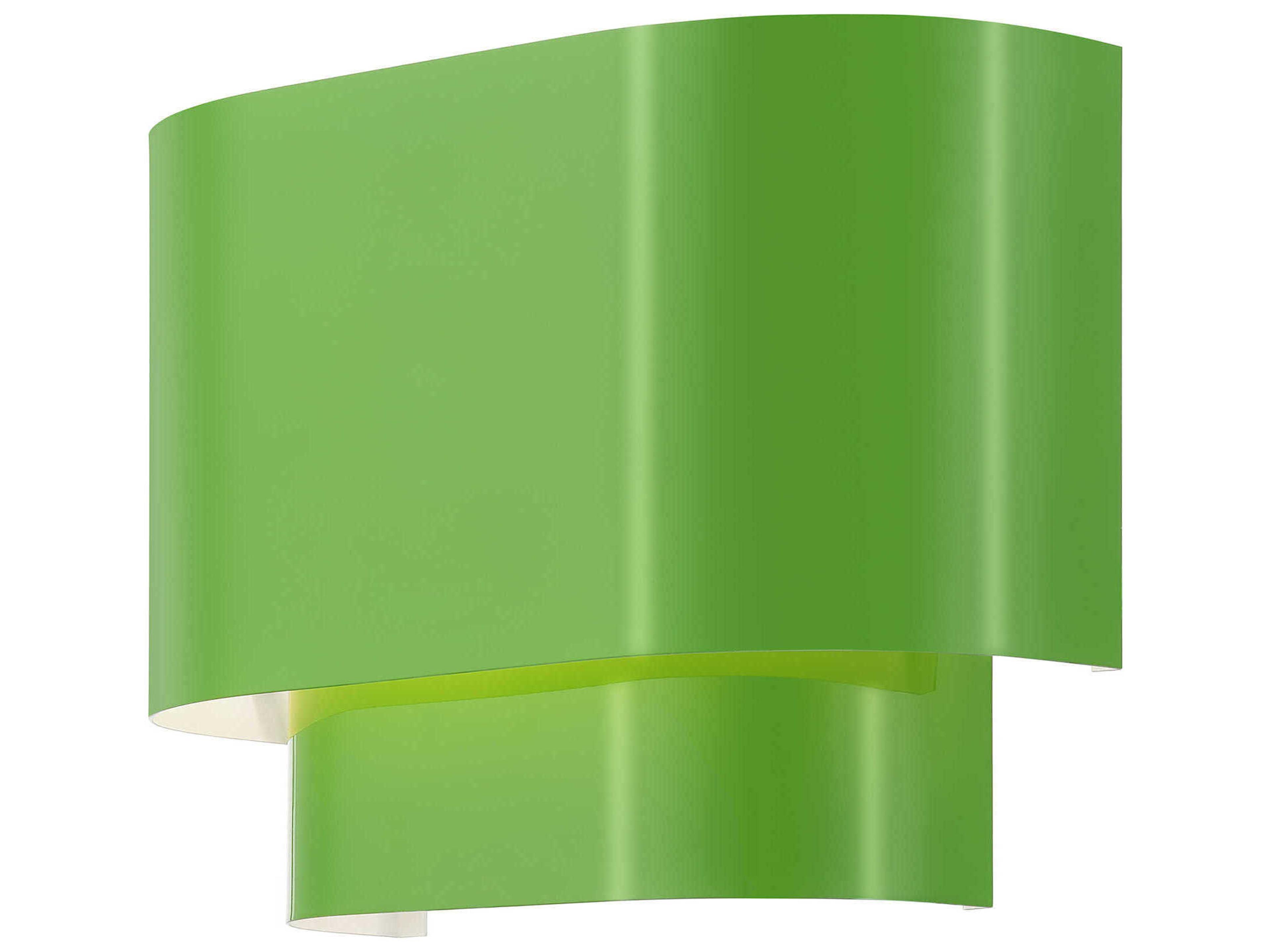 Livex Lighting Springview 1-Light Shiny Apple Green Wall Sconce