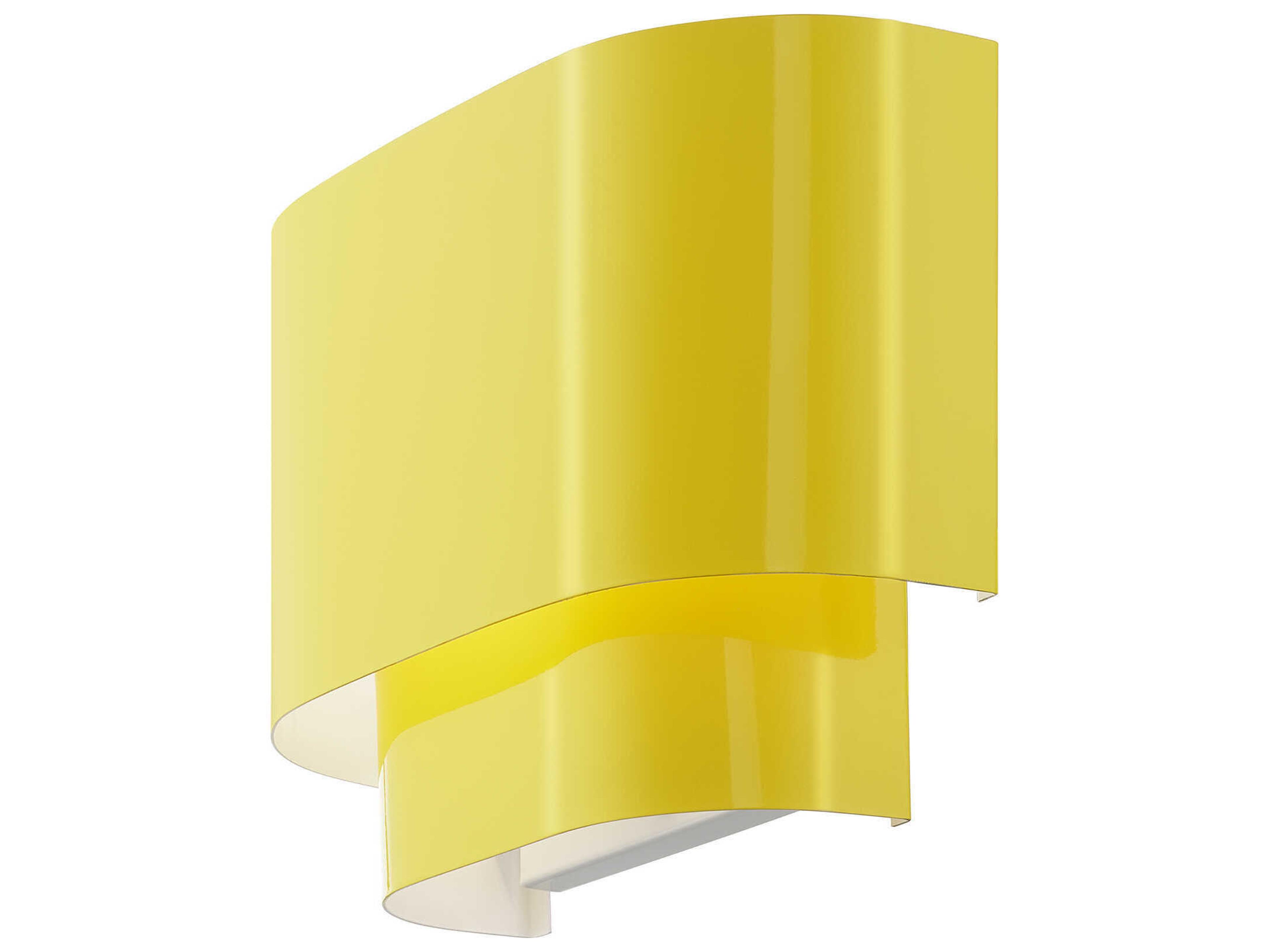 Livex Lighting Springview 1-Light Shiny Yellow Wall Sconce