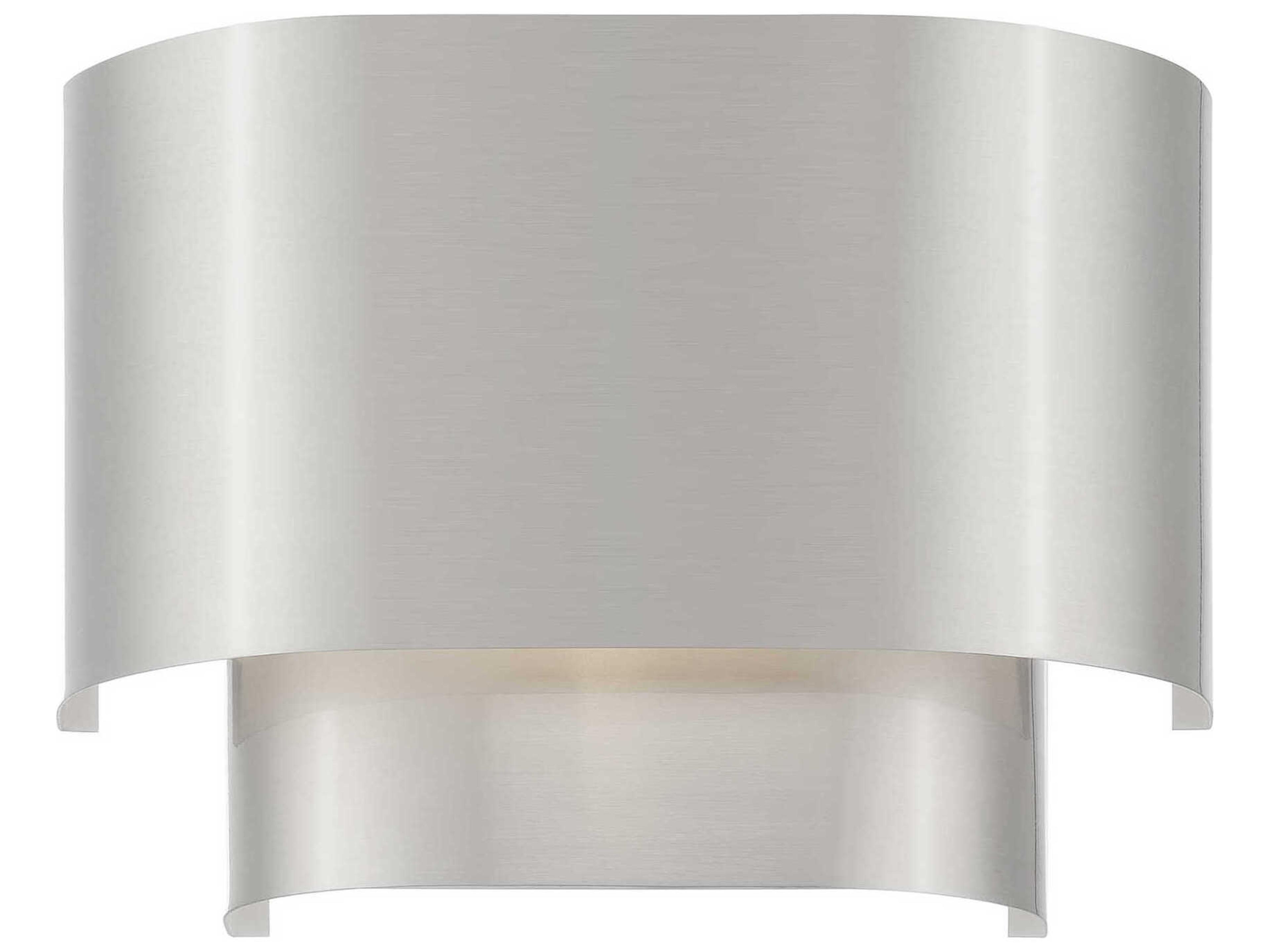 Livex Lighting Springview 1-Light Brushed Nickel Wall Sconce