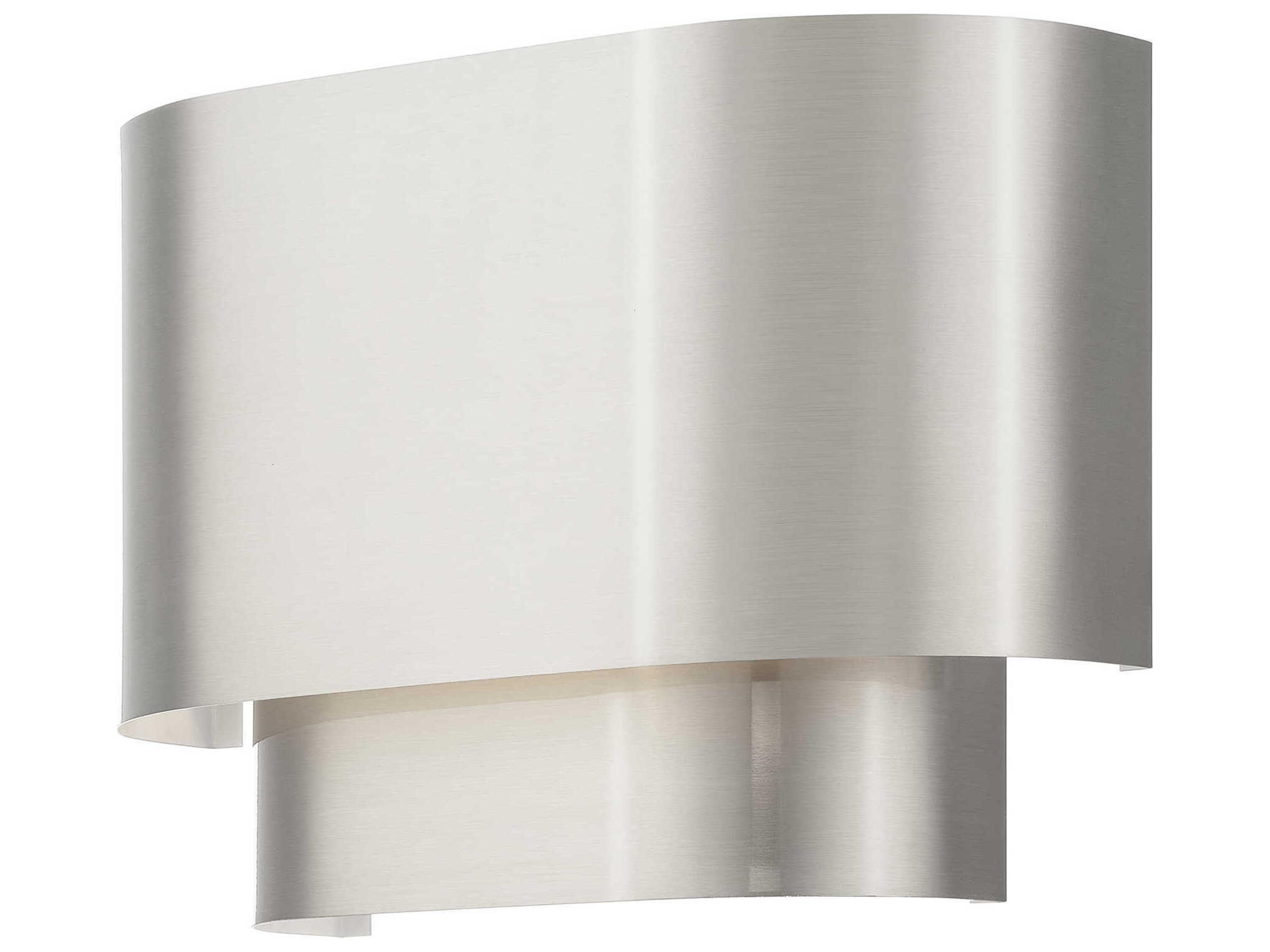 Livex Lighting Springview 1-Light Brushed Nickel Wall Sconce