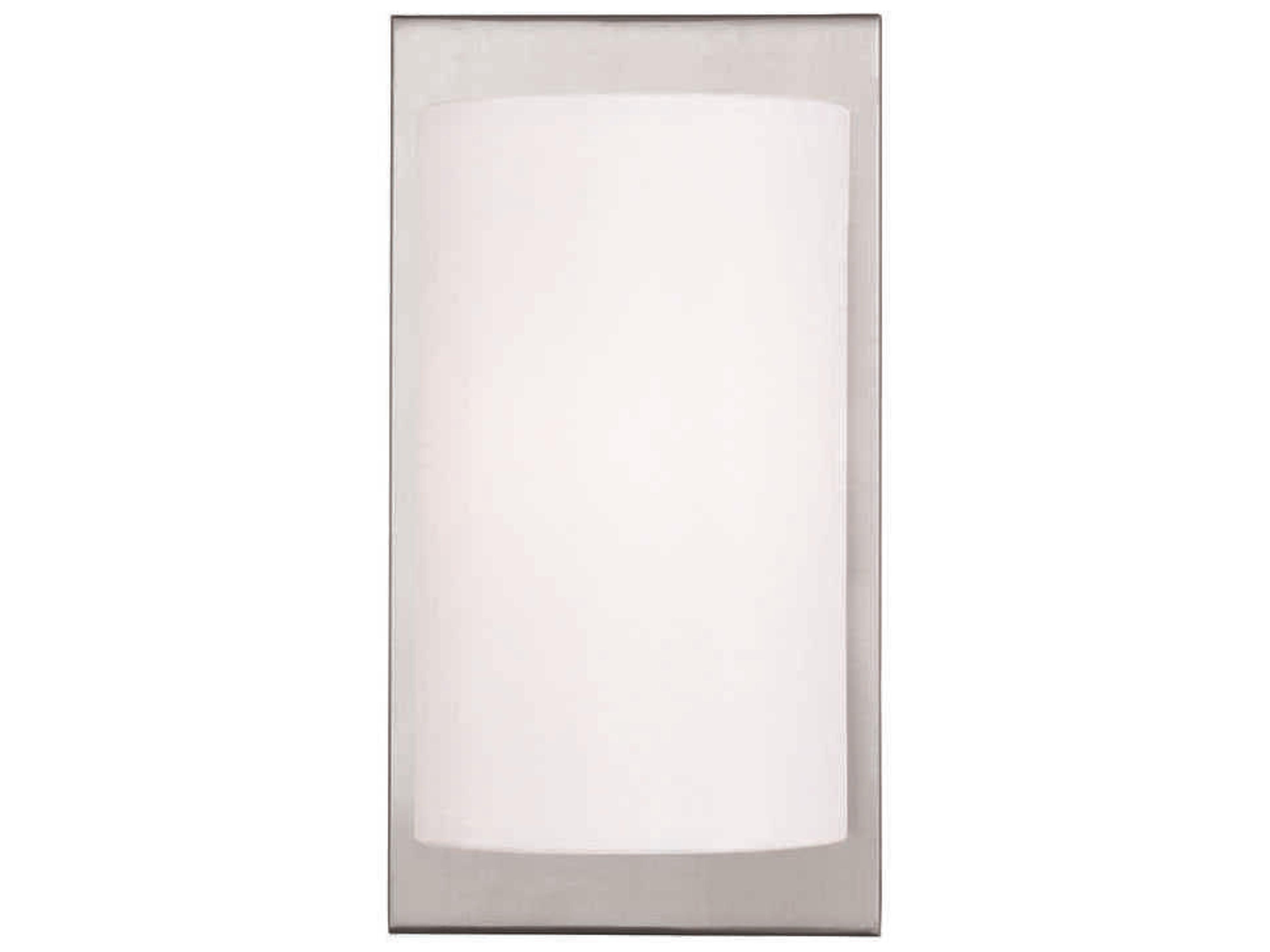 Meridian 1-Light Brushed Nickel Wall Sconce