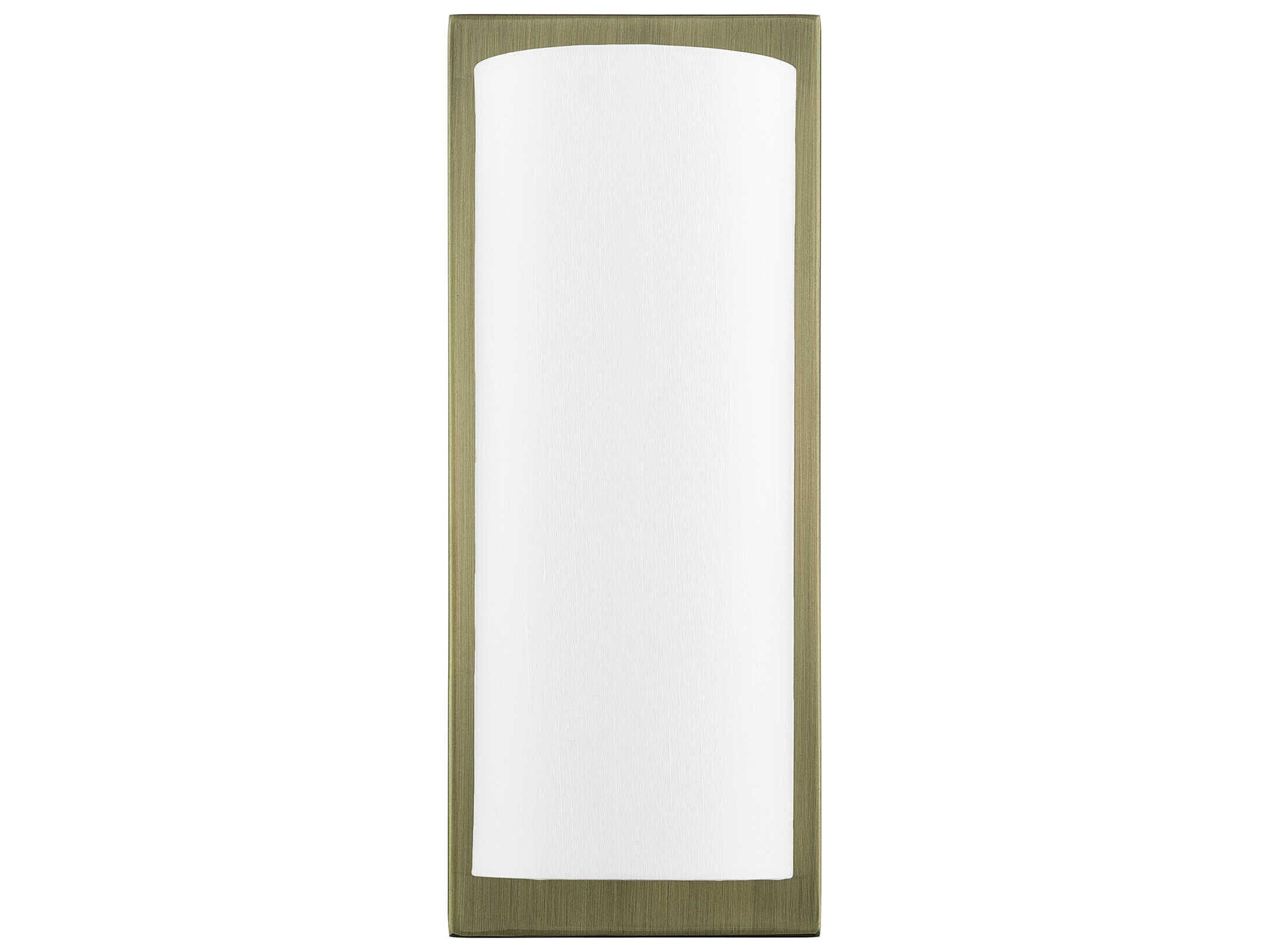 Livex Lighting Brenton 2-Light Antique Brass Wall Sconce