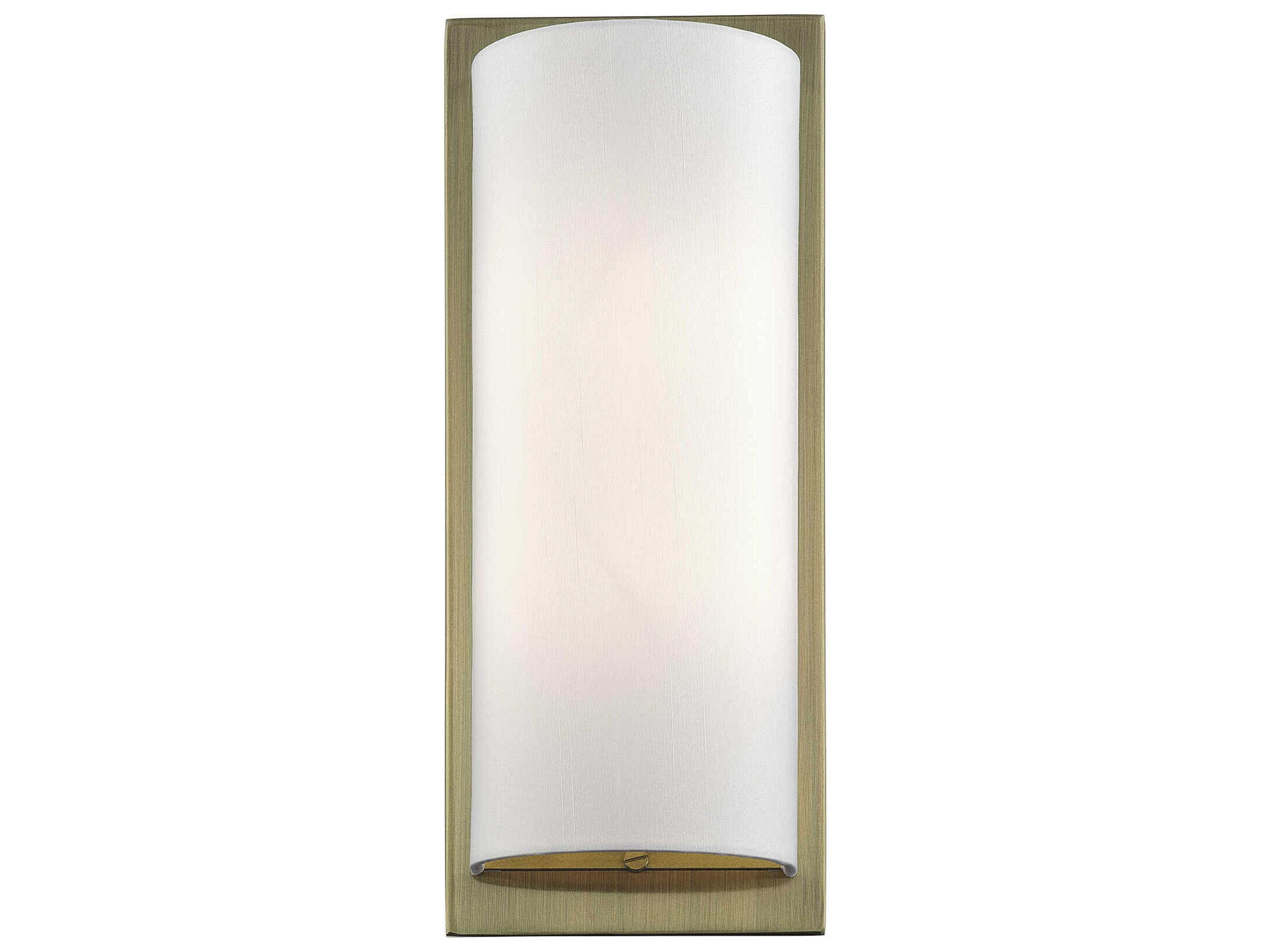 Livex Lighting Brenton 2-Light Antique Brass Wall Sconce