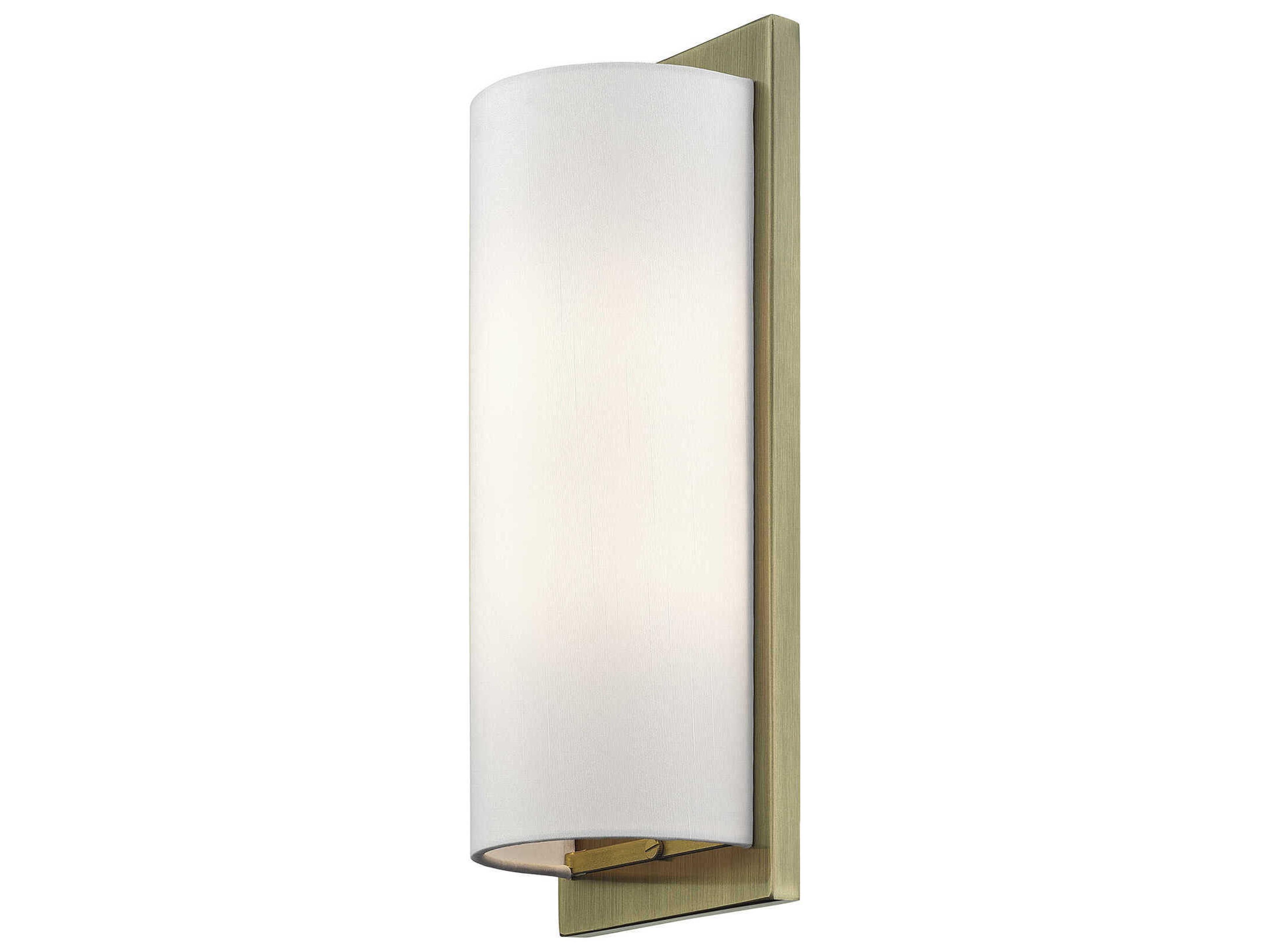 Livex Lighting Brenton 2-Light Antique Brass Wall Sconce