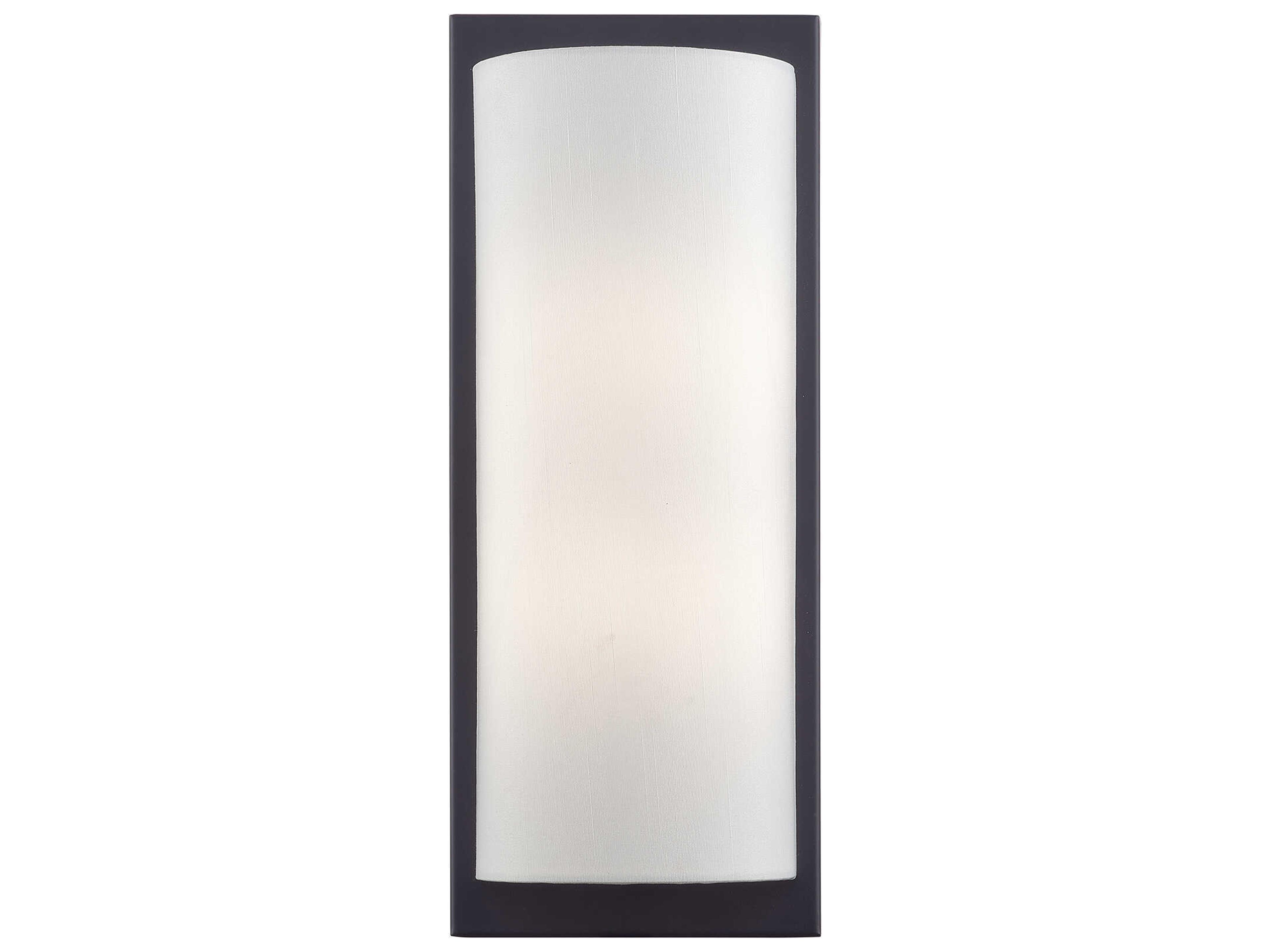 Brenton 2-Light Black Wall Sconce