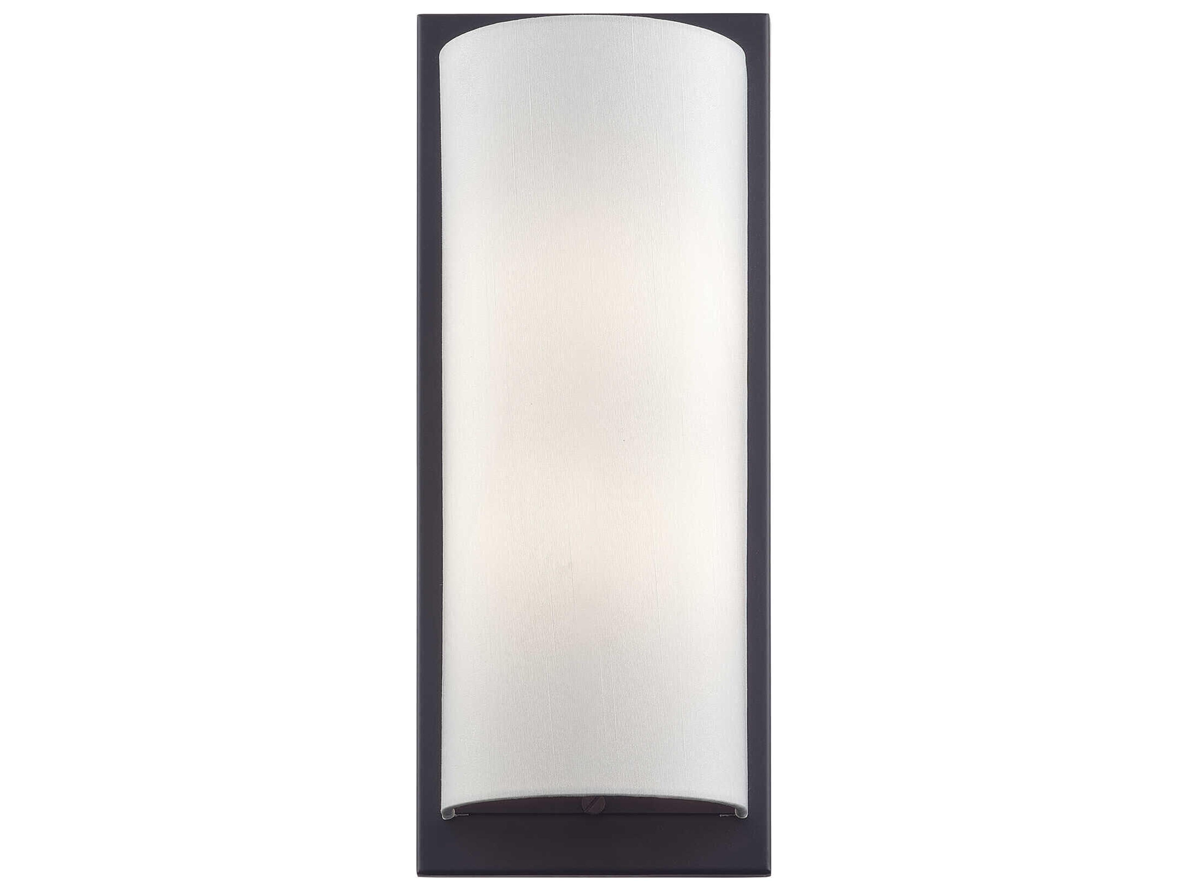 Livex Lighting Brenton 2-Light Black Wall Sconce