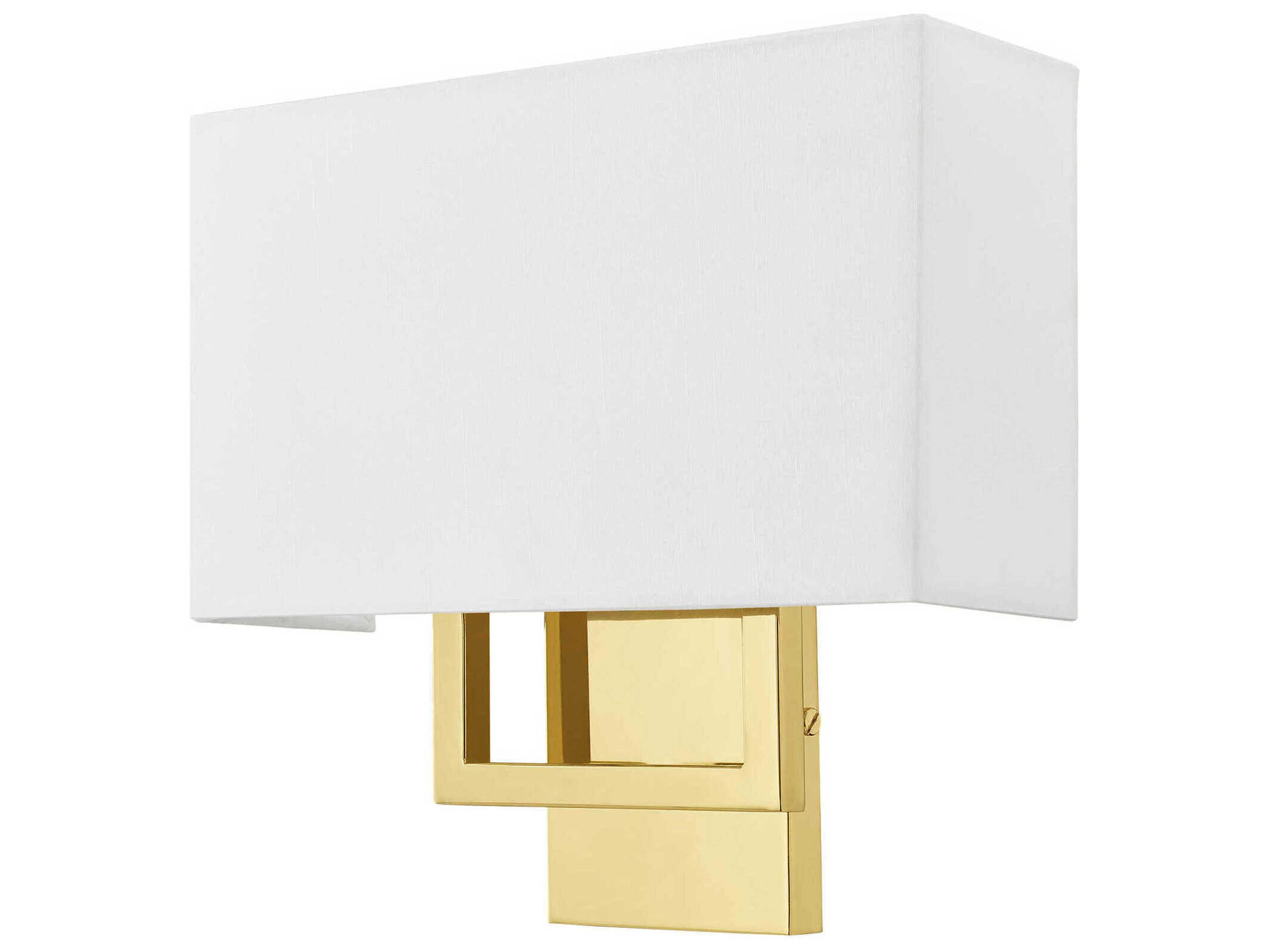 Livex Lighting Pierson 2-Light Polished Brass Wall Sconce