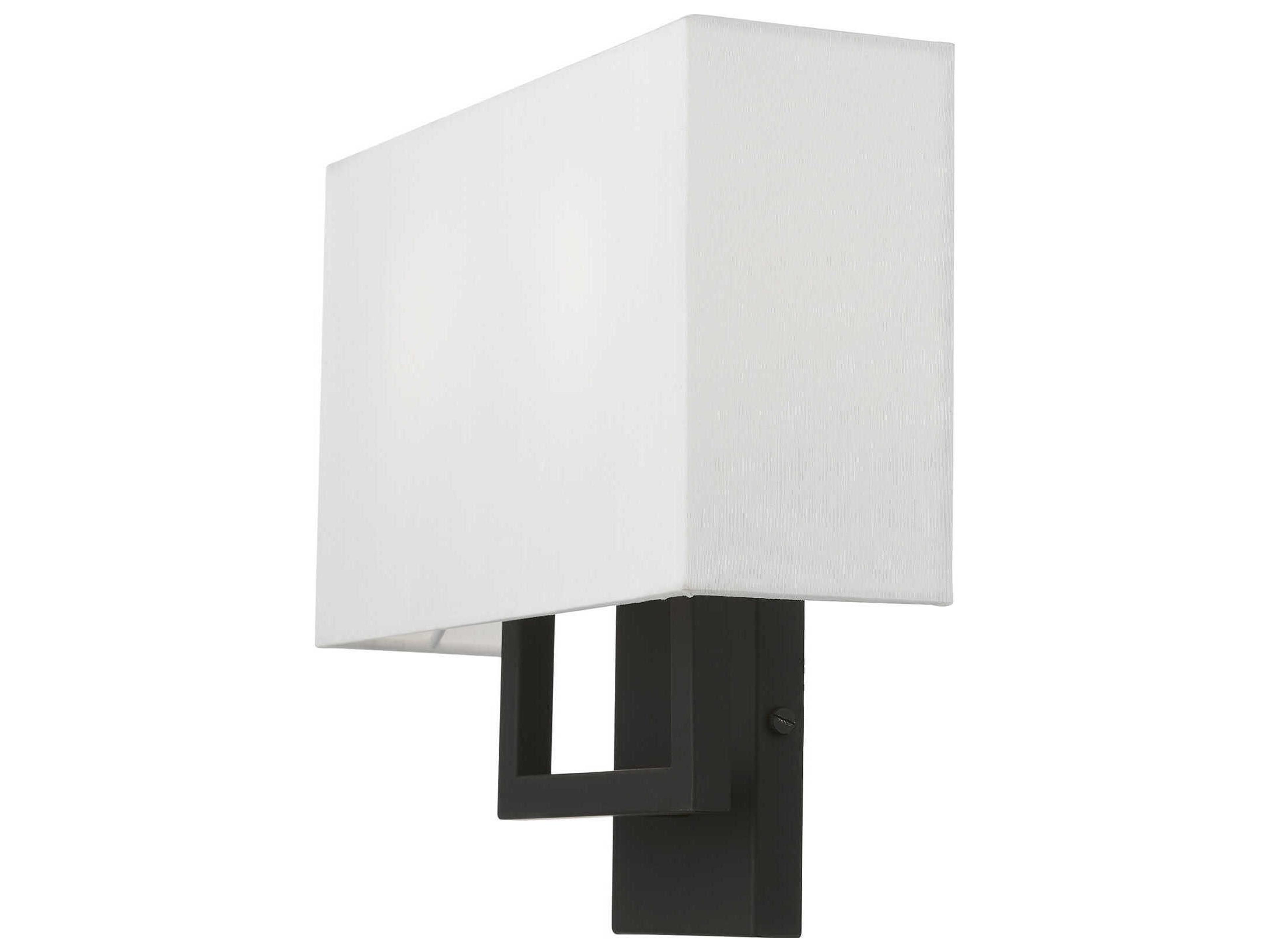 Livex Lighting Pierson 2-Light Black Wall Sconce