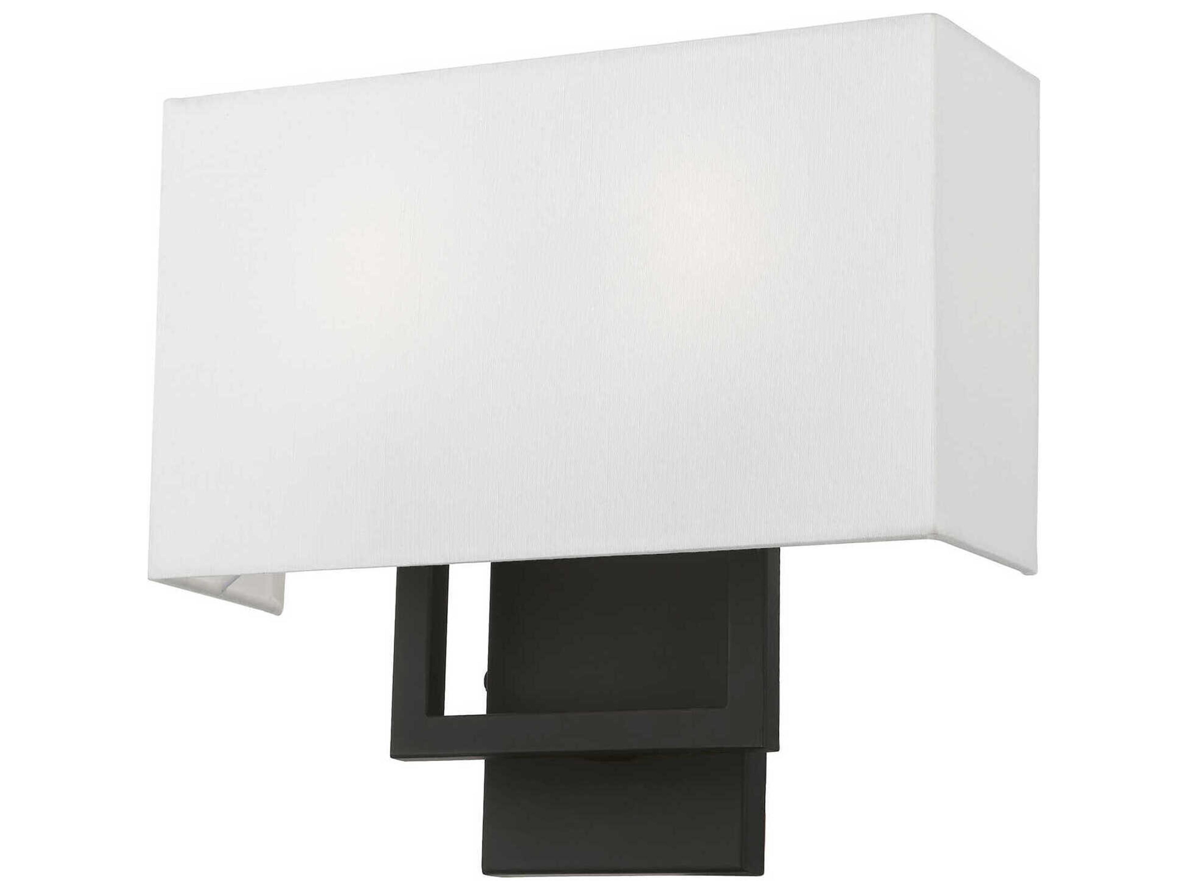 Livex Lighting Pierson 2-Light Black Wall Sconce