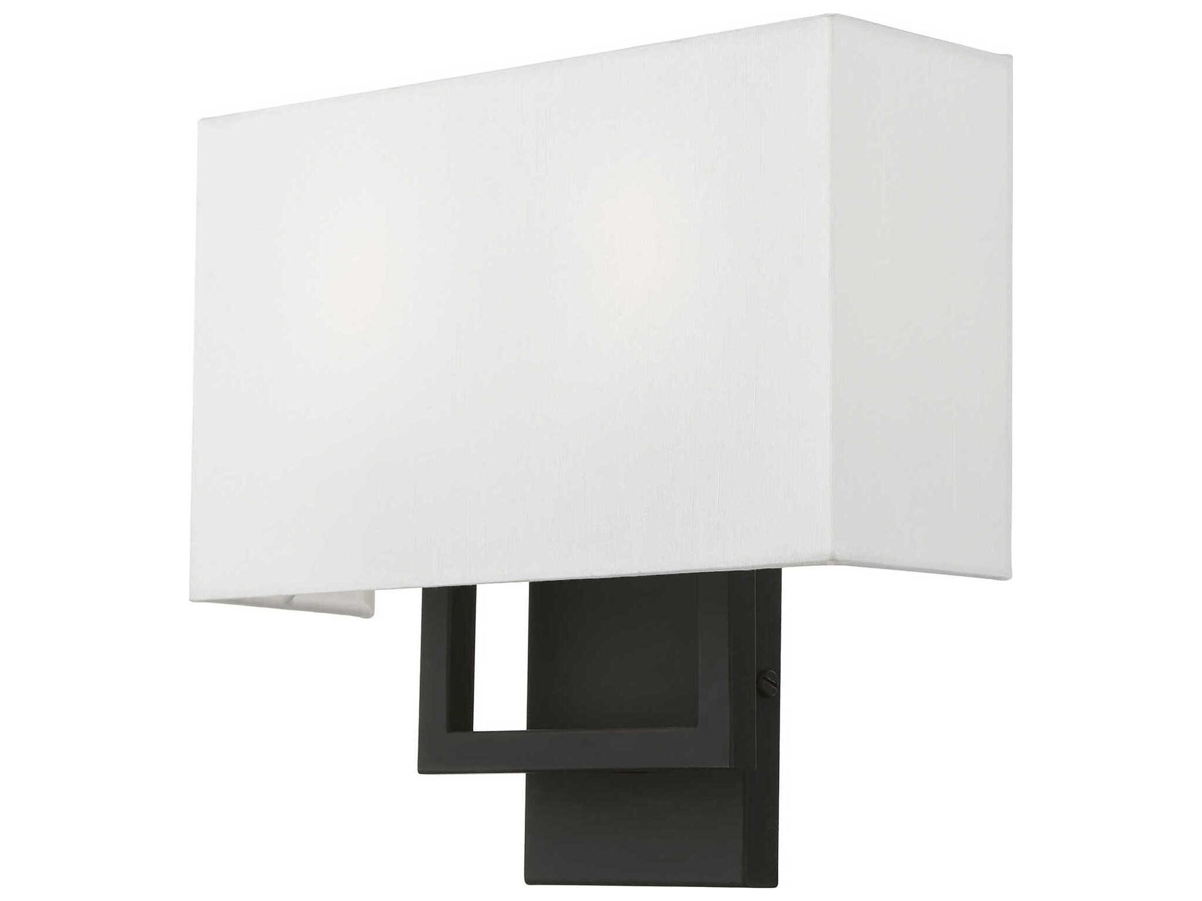 Livex Lighting Pierson 2-Light Black Wall Sconce