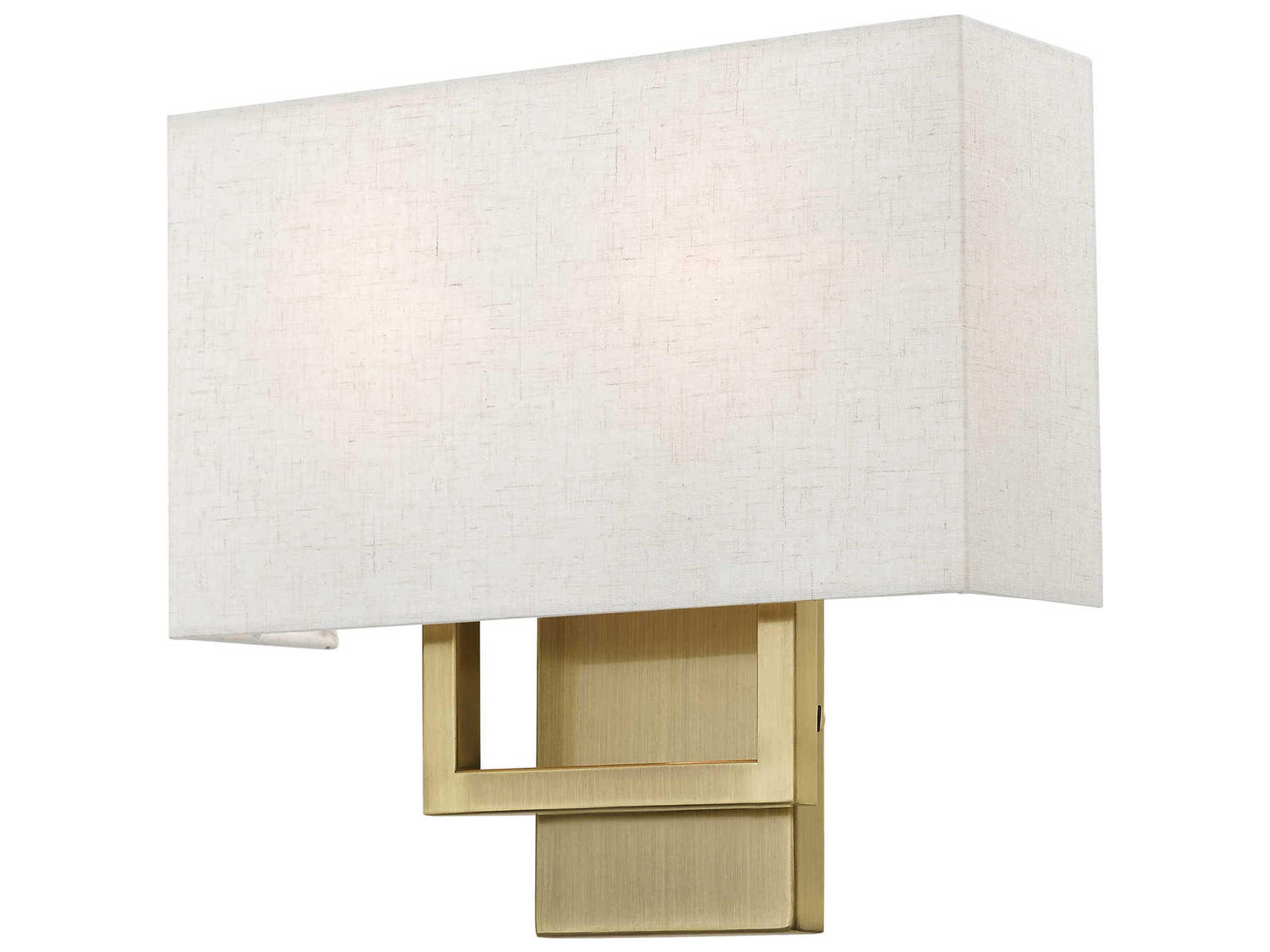 Pierson 2-Light Antique Brass Wall Sconce