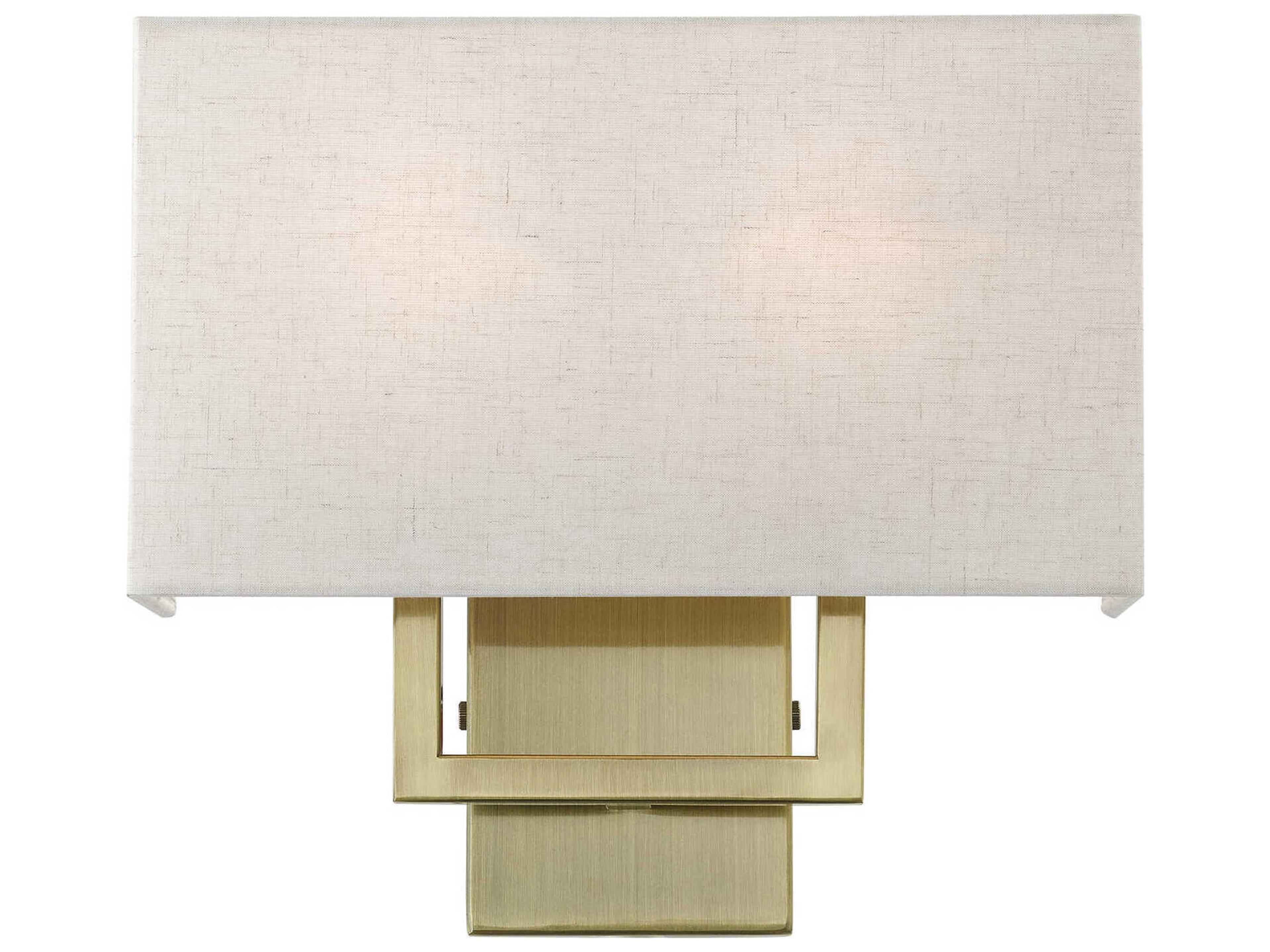 Livex Lighting Pierson 2-Light Antique Brass Wall Sconce