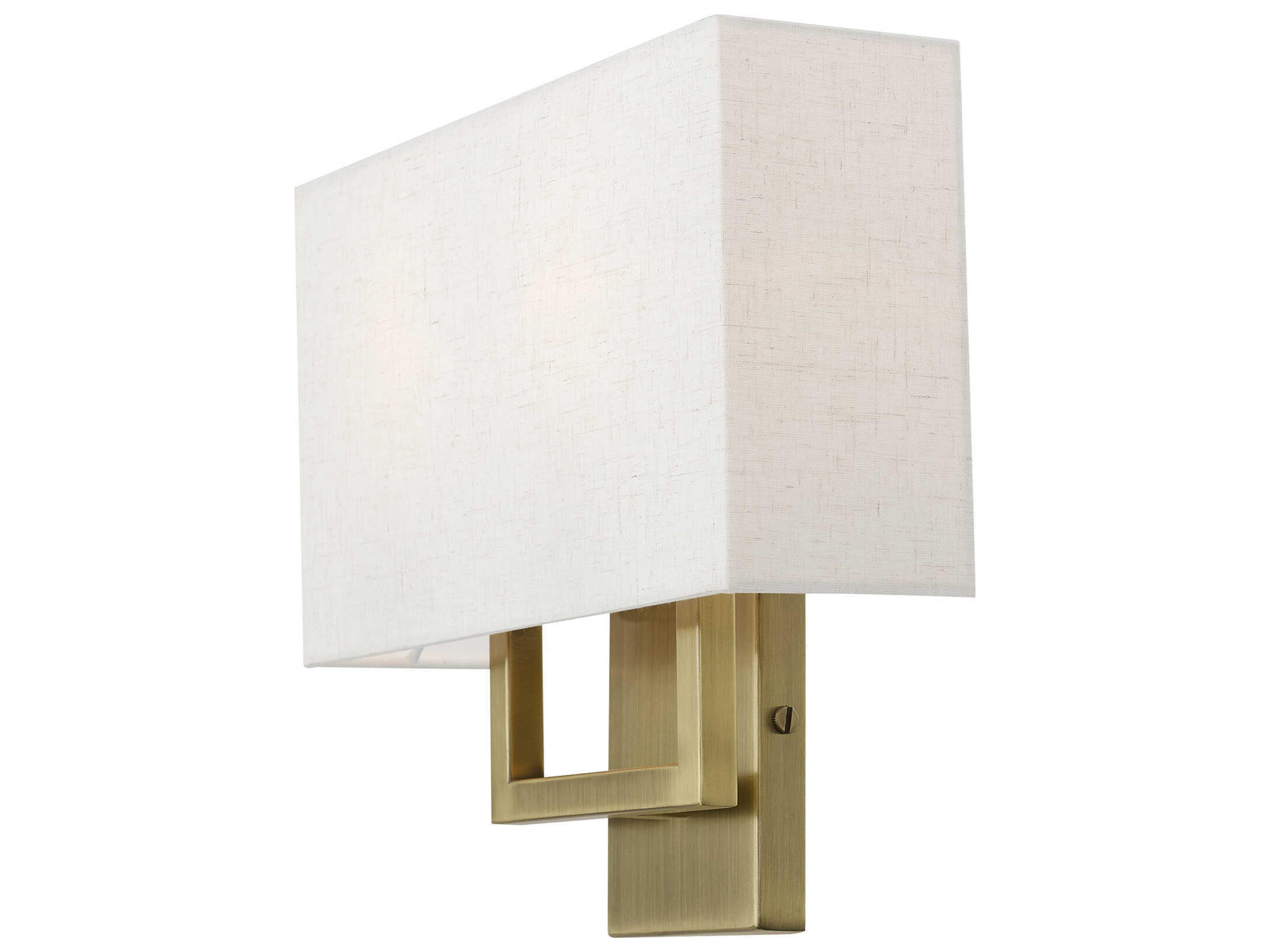 Livex Lighting Pierson 2-Light Antique Brass Wall Sconce