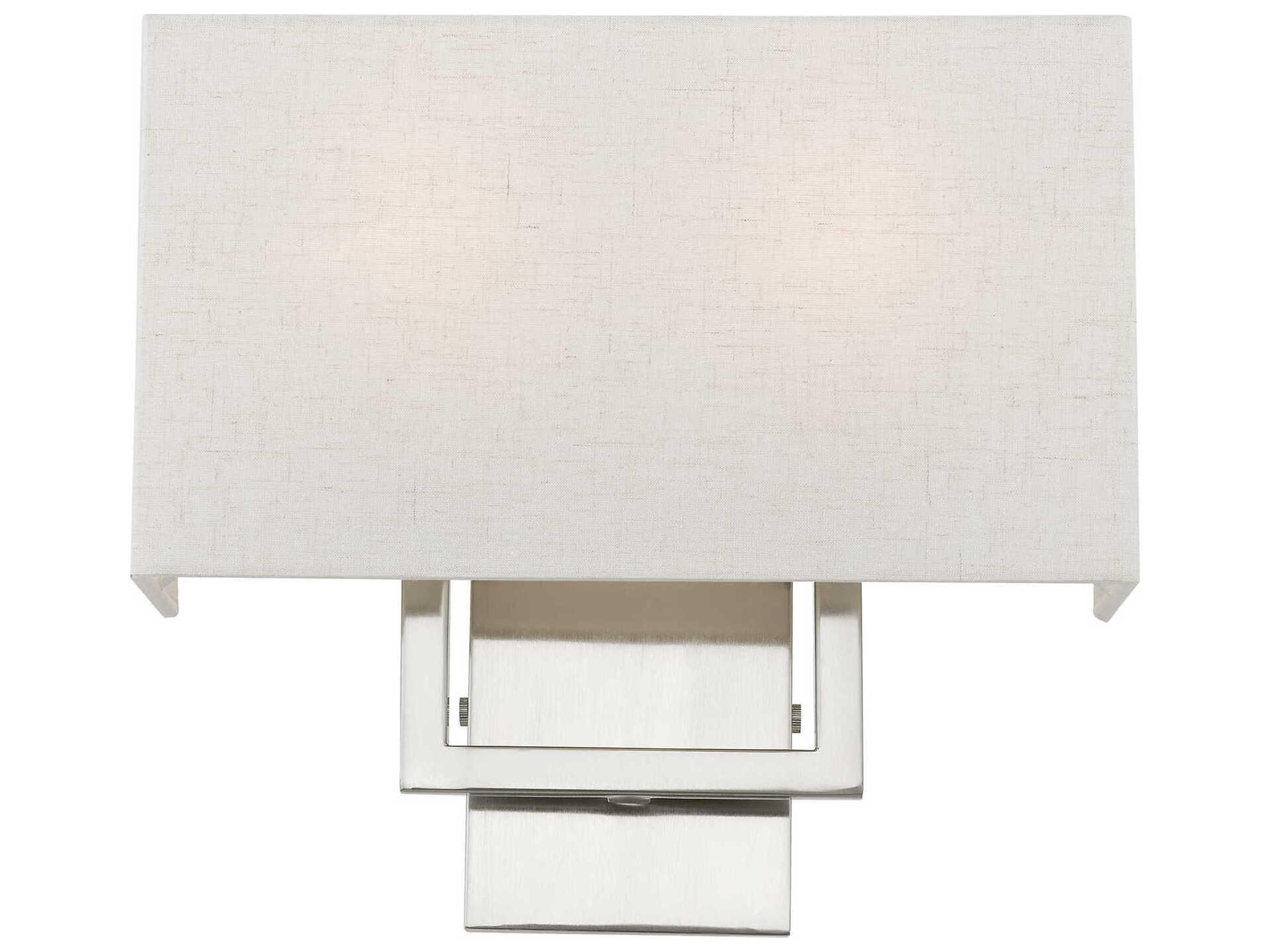 Livex Lighting Pierson 2-Light Brushed Nickel Wall Sconce