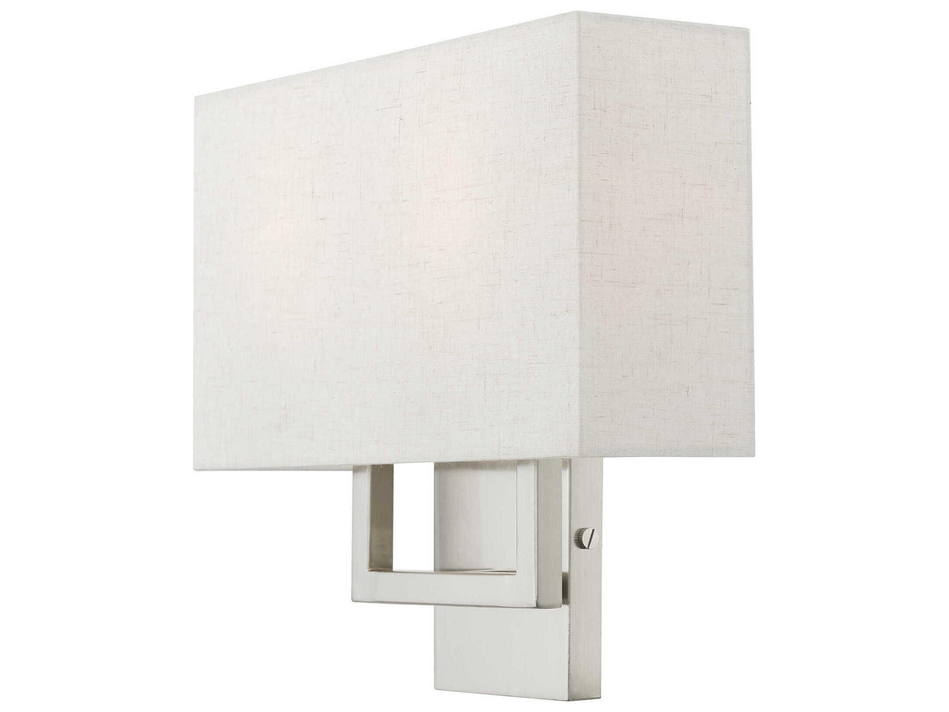 Livex Lighting Pierson 2-Light Brushed Nickel Wall Sconce