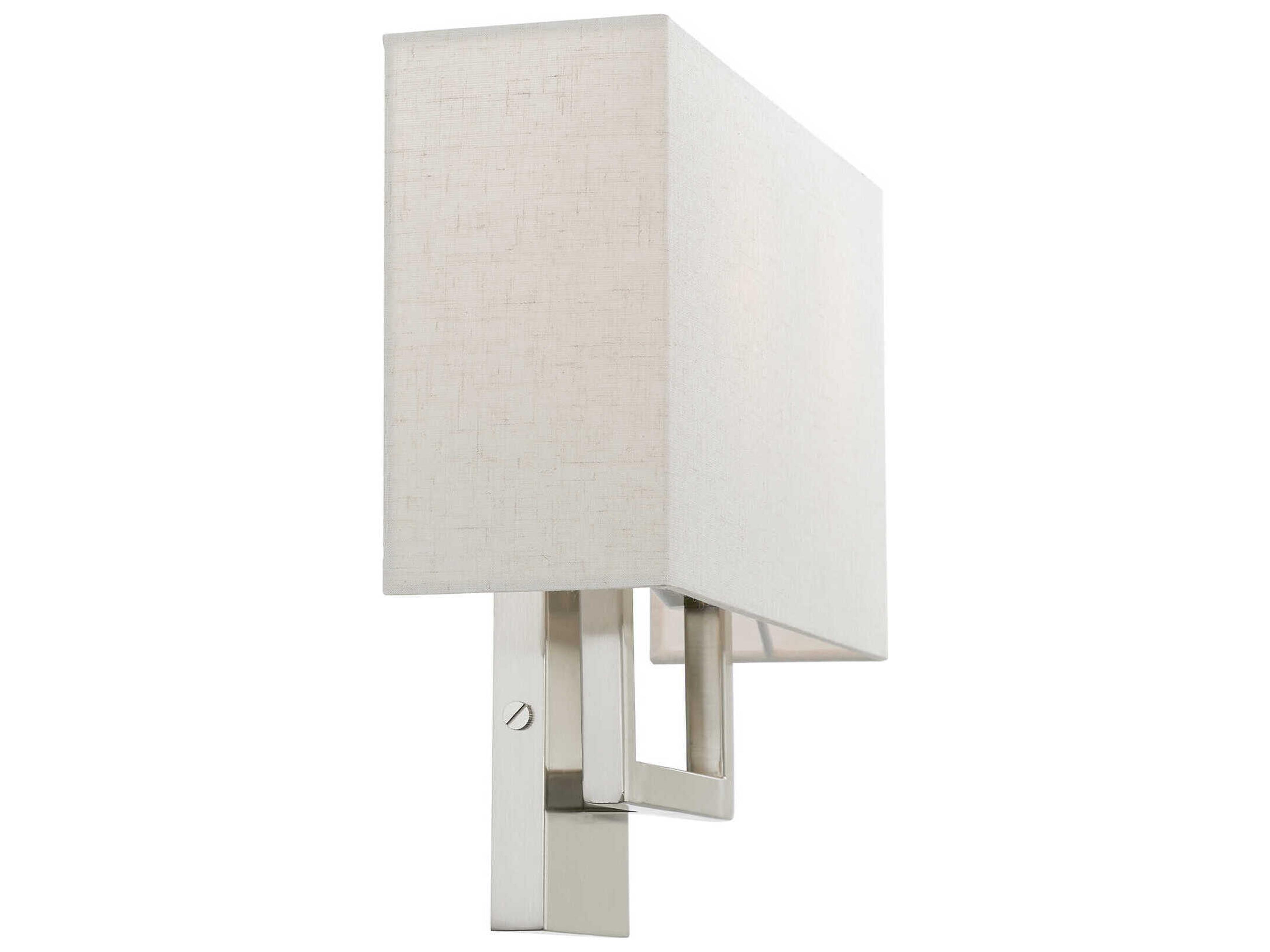 Livex Lighting Pierson 2-Light Brushed Nickel Wall Sconce