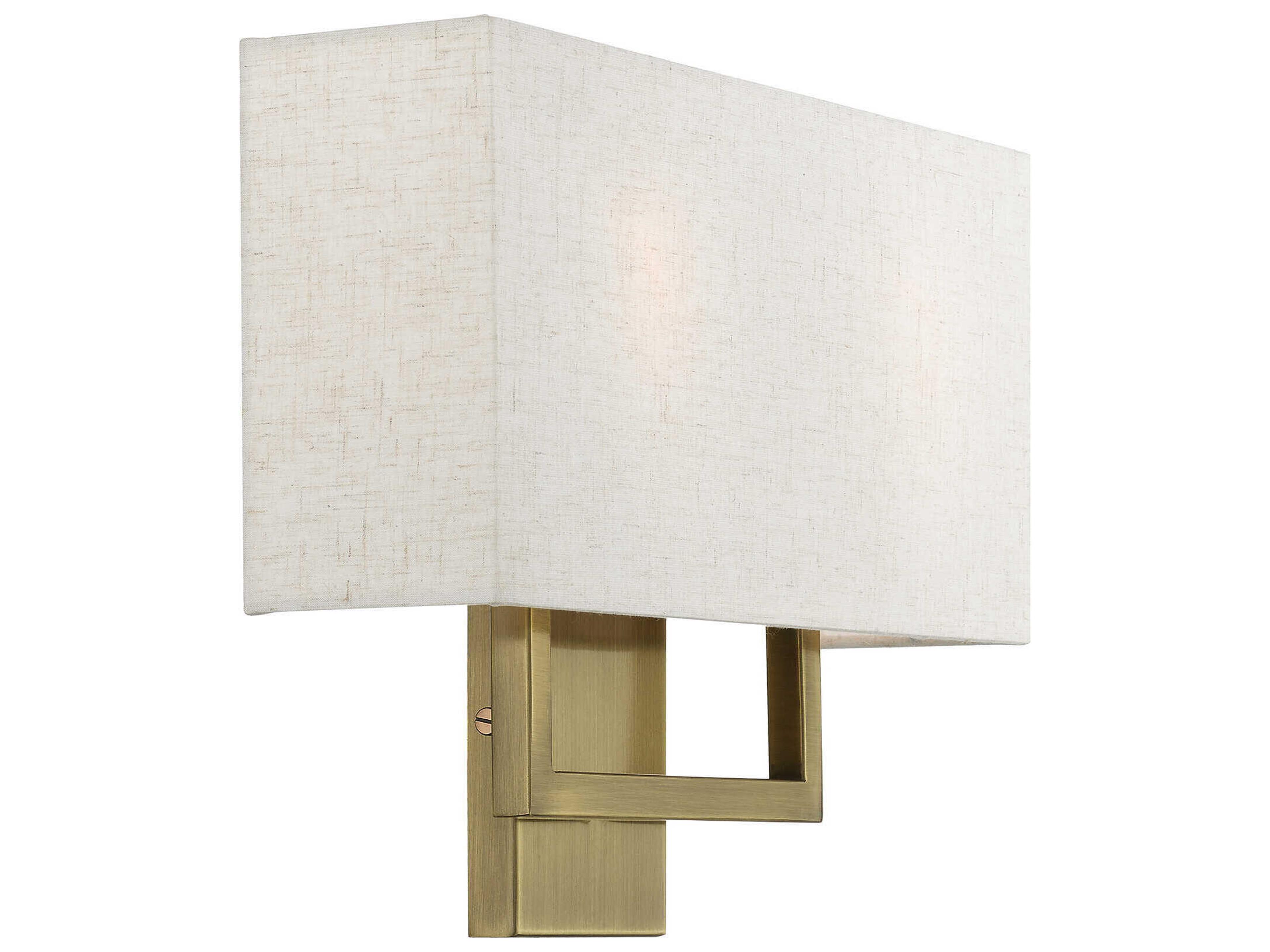 Livex Lighting Pierson 2-Light Antique Brass Wall Sconce