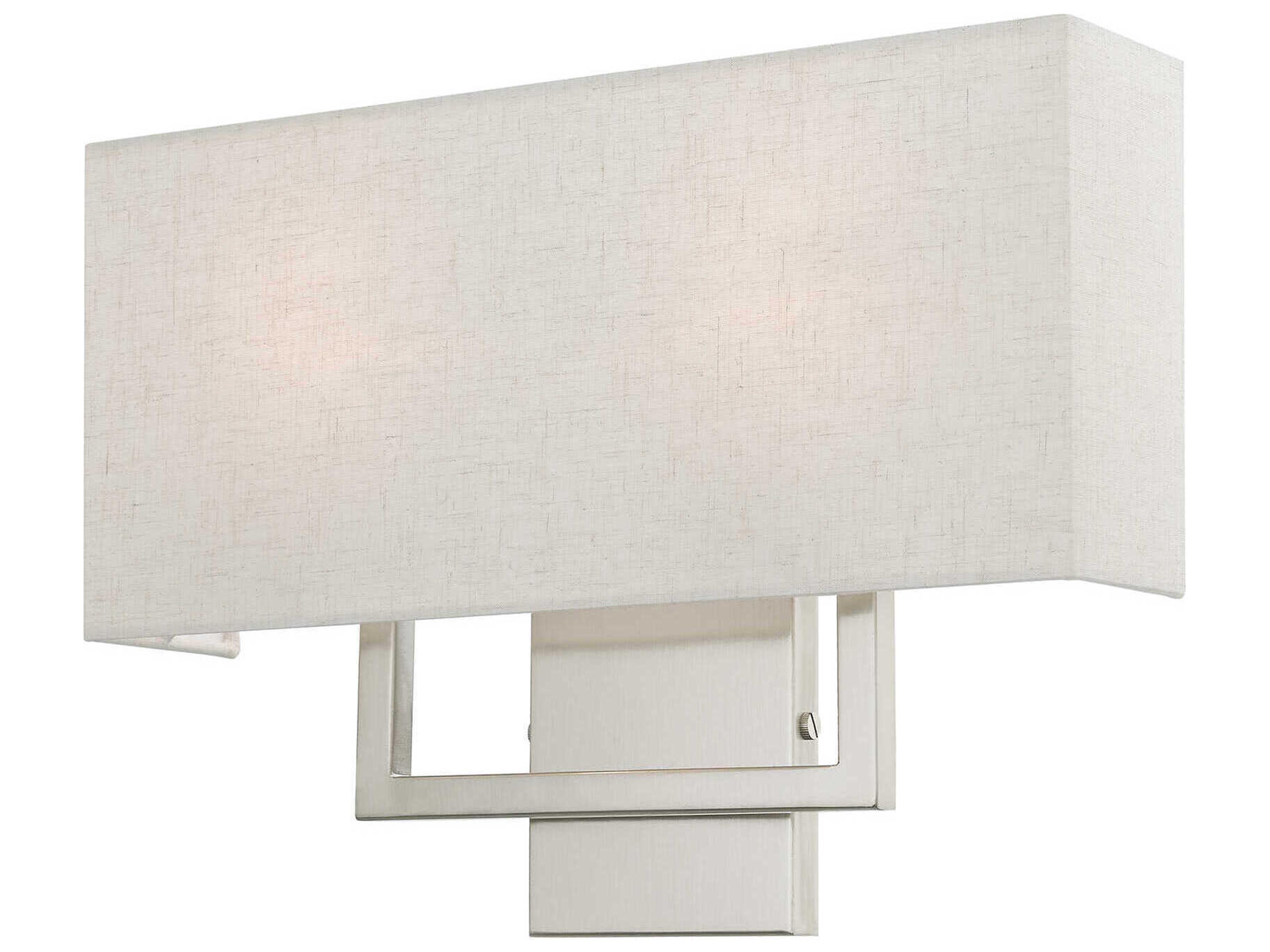 Pierson 2-Light Brushed Nickel Wall Sconce