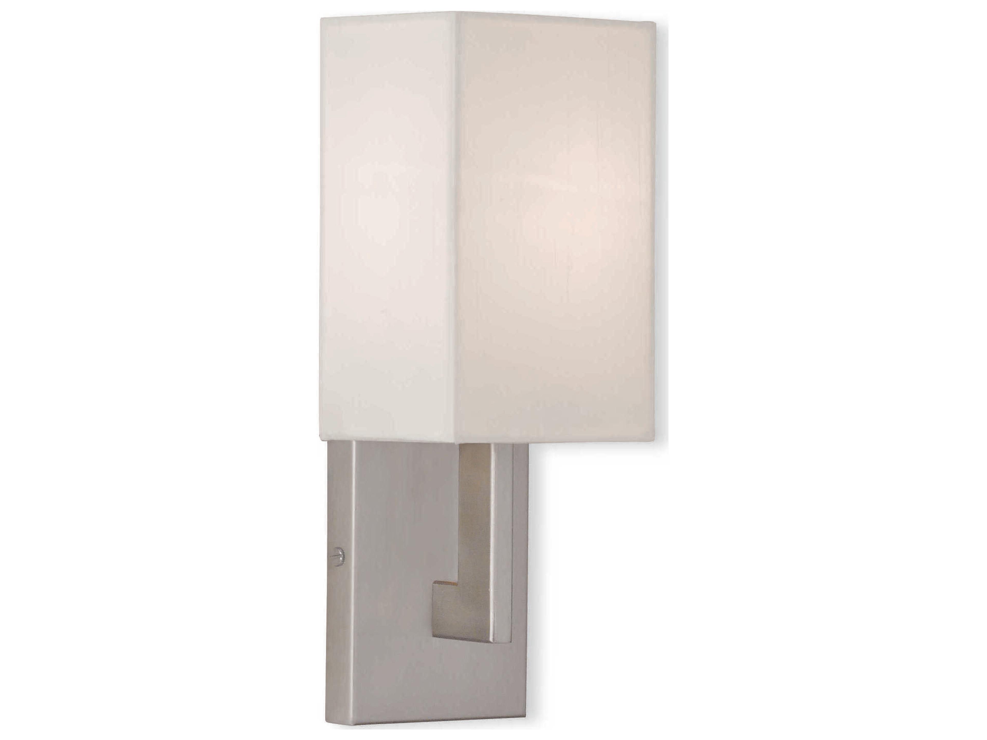 Hollborn 1-Light Brushed Nickel Wall Sconce