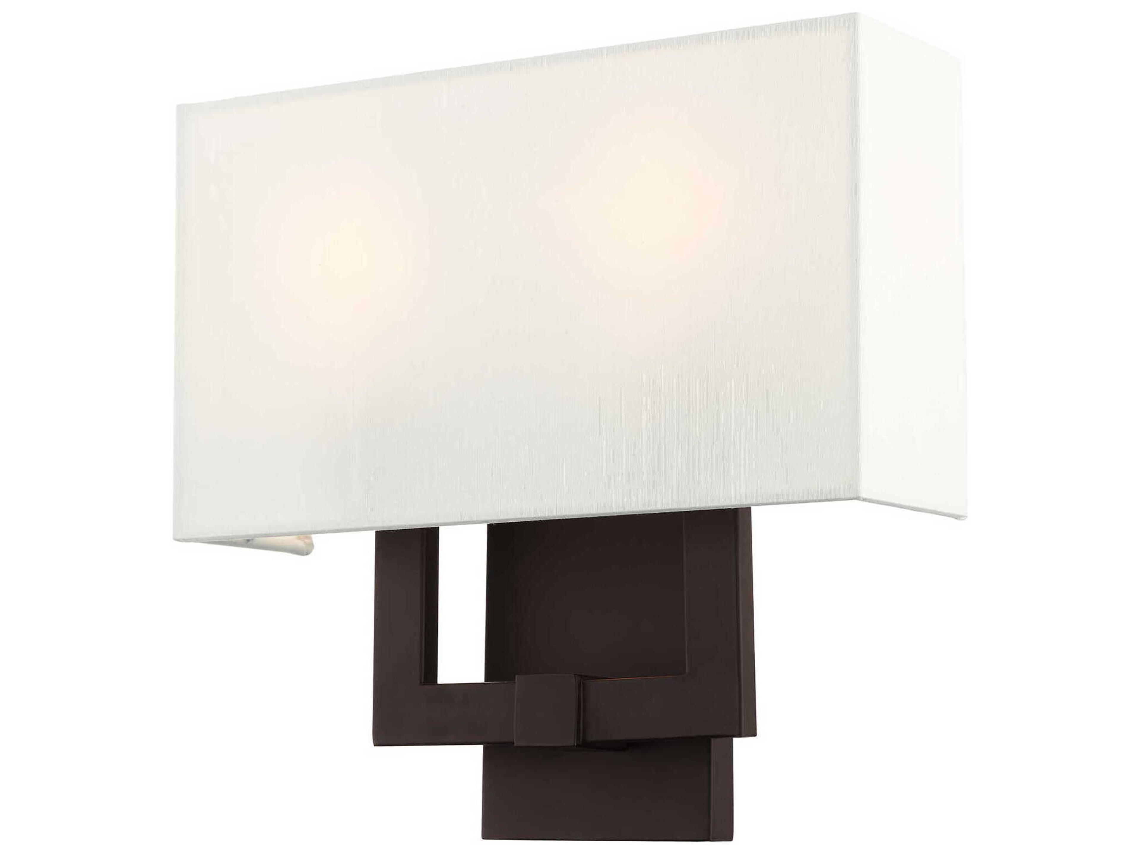 Livex Lighting Hollborn 2-Light Bronze Wall Sconce