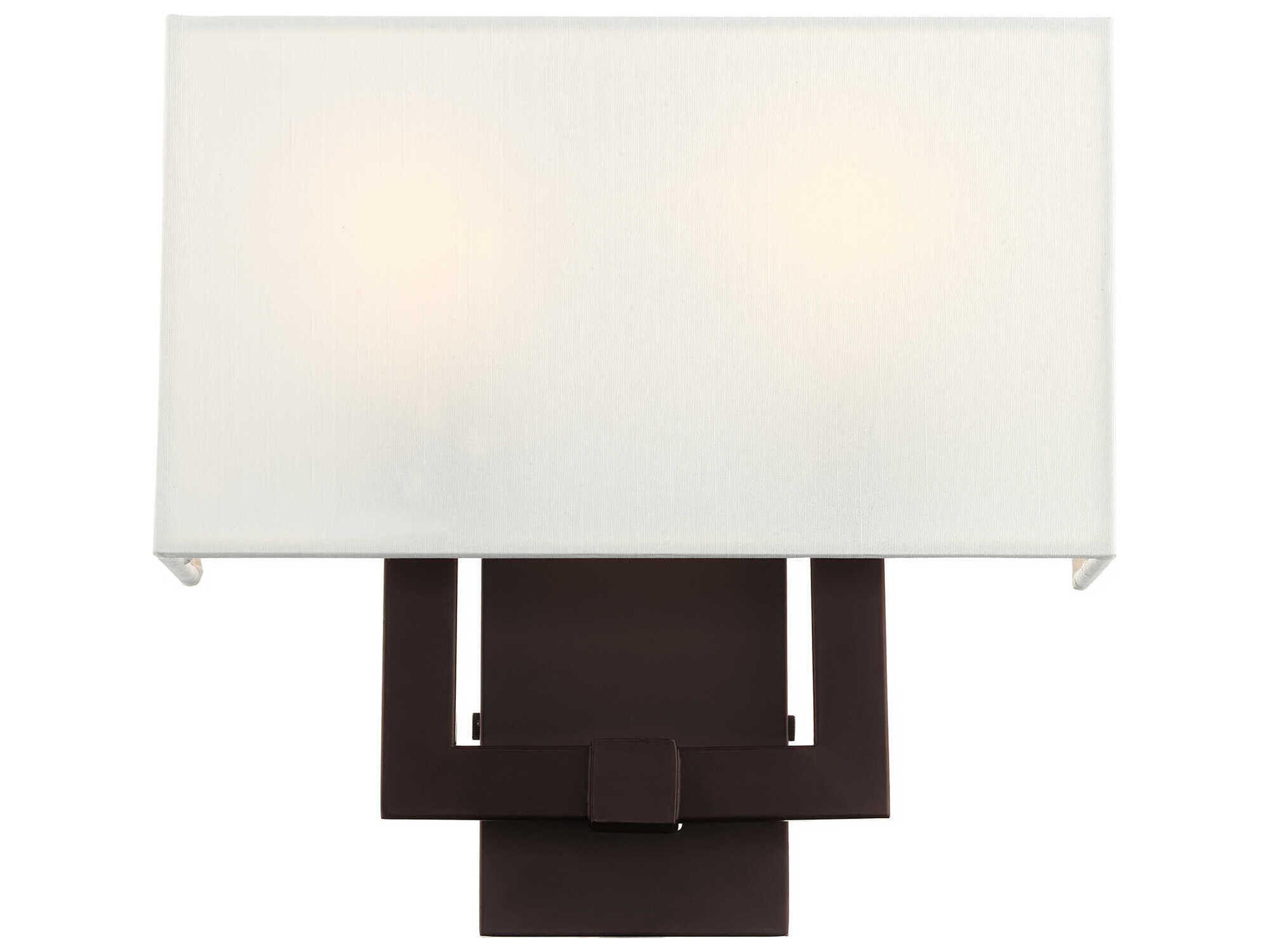 Livex Lighting Hollborn 2-Light Bronze Wall Sconce
