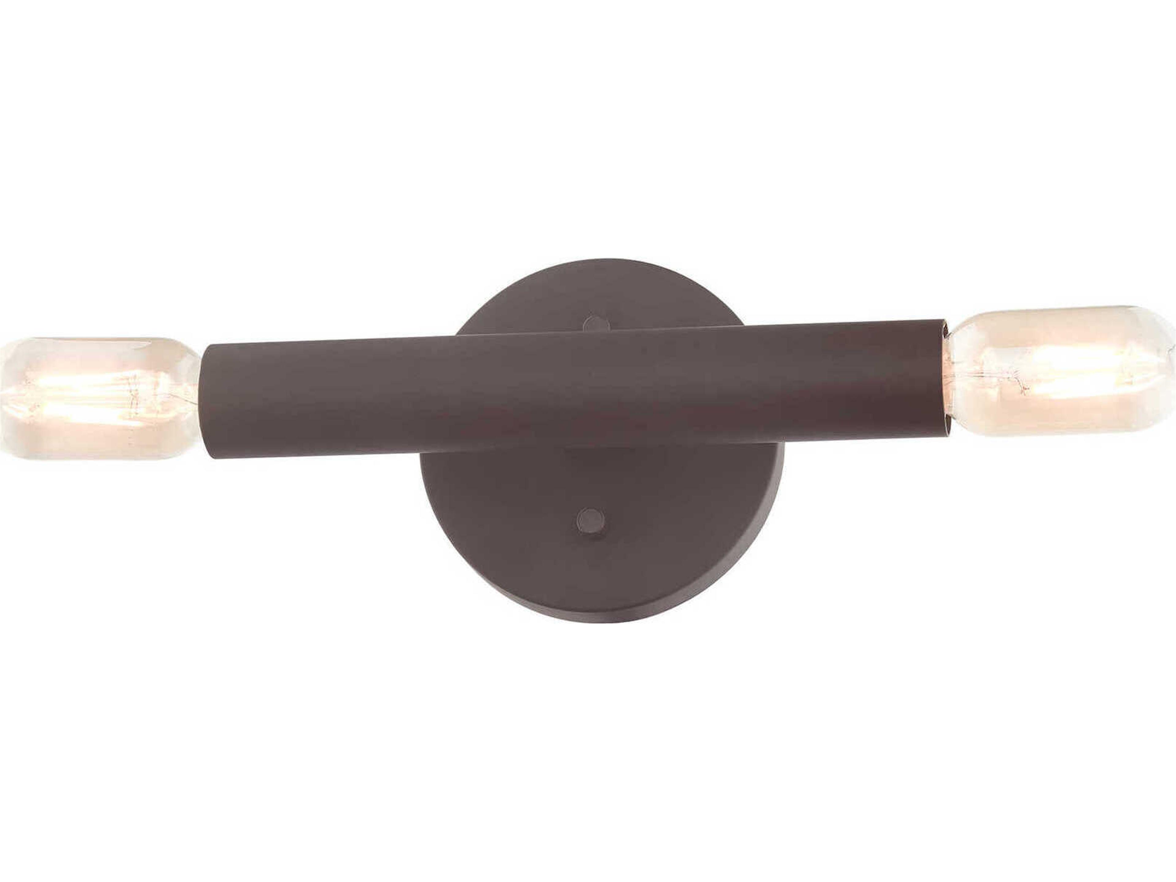 Livex Lighting Copenhagen 2-Light Bronze Wall Sconce