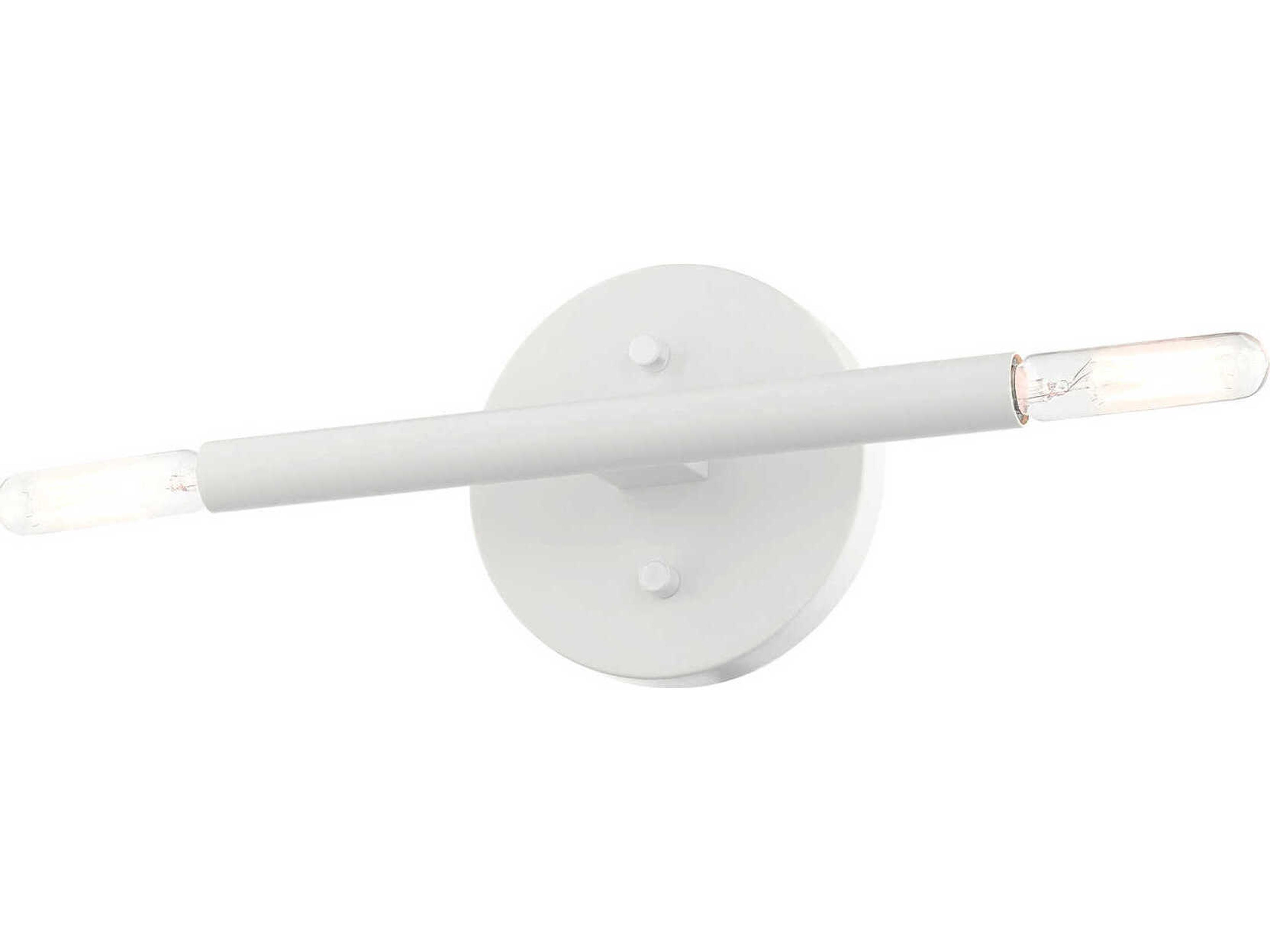 Livex Lighting Copenhagen 2-Light White Wall Sconce