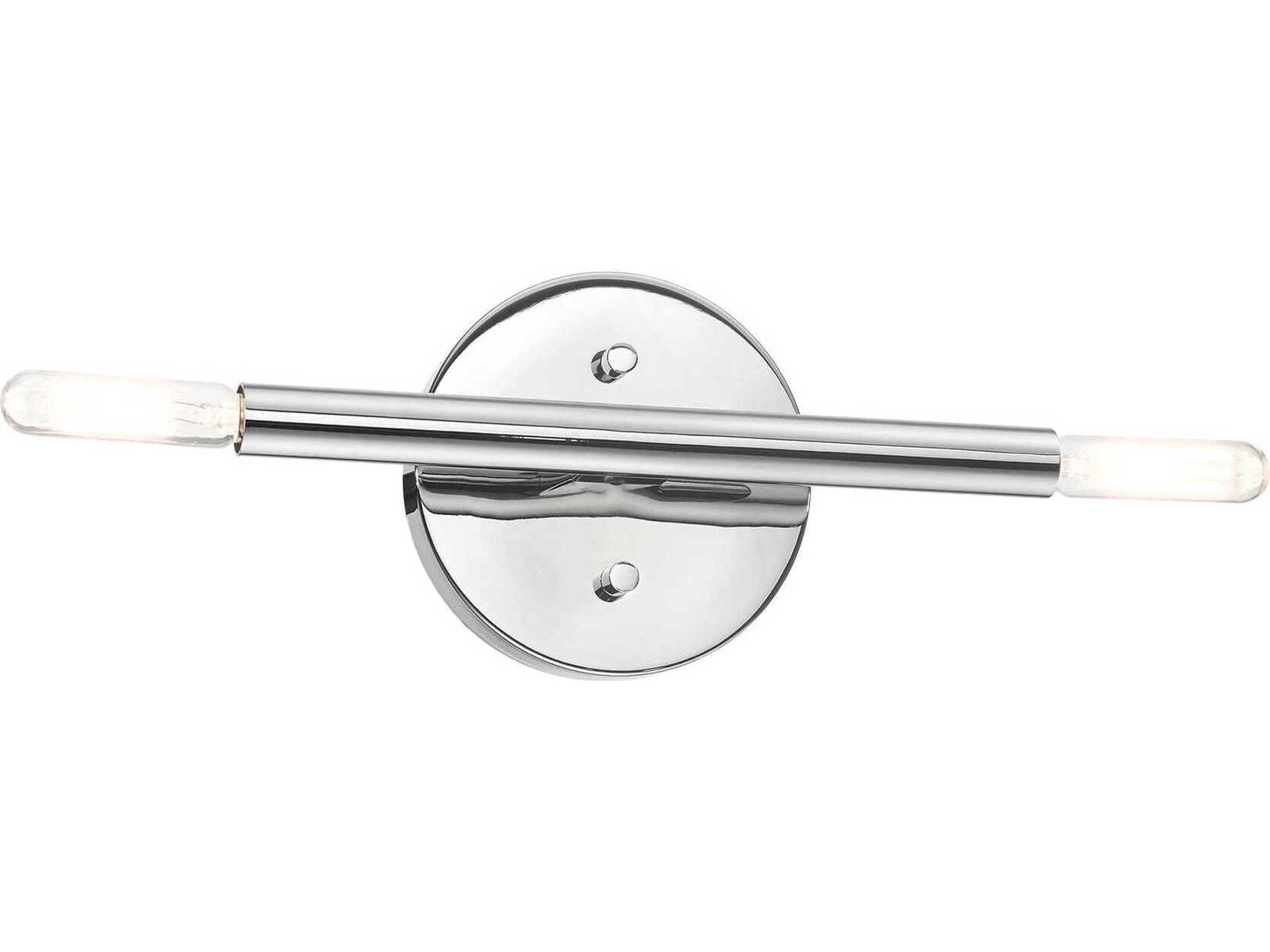 Livex Lighting Copenhagen 2-Light Polished Chrome Wall Sconce